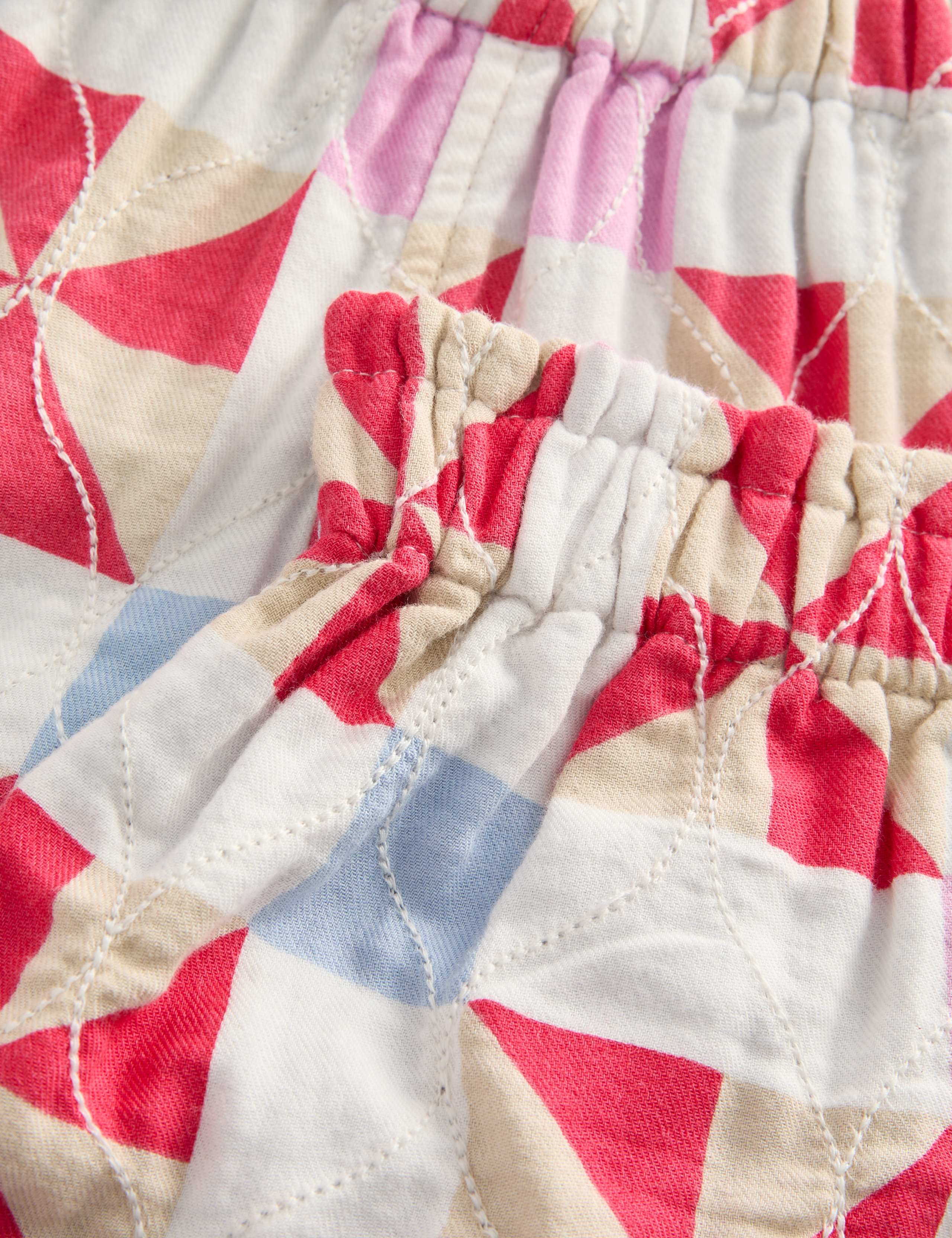 Pure Cotton Quilted Shorts (2-8 Yrs) 2 of 2