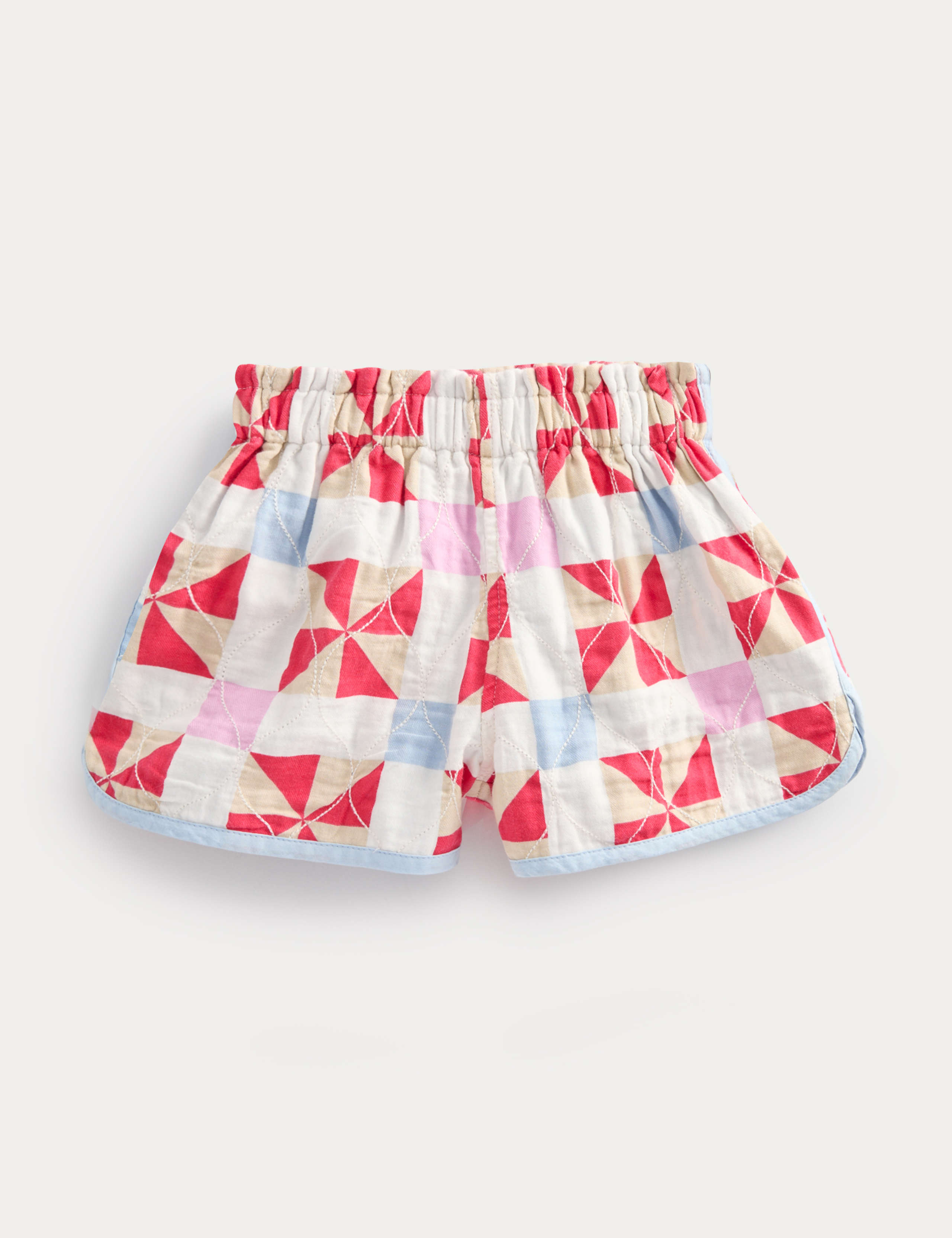 Pure Cotton Printed Quilted Shorts (2-8 Yrs) 2 of 3