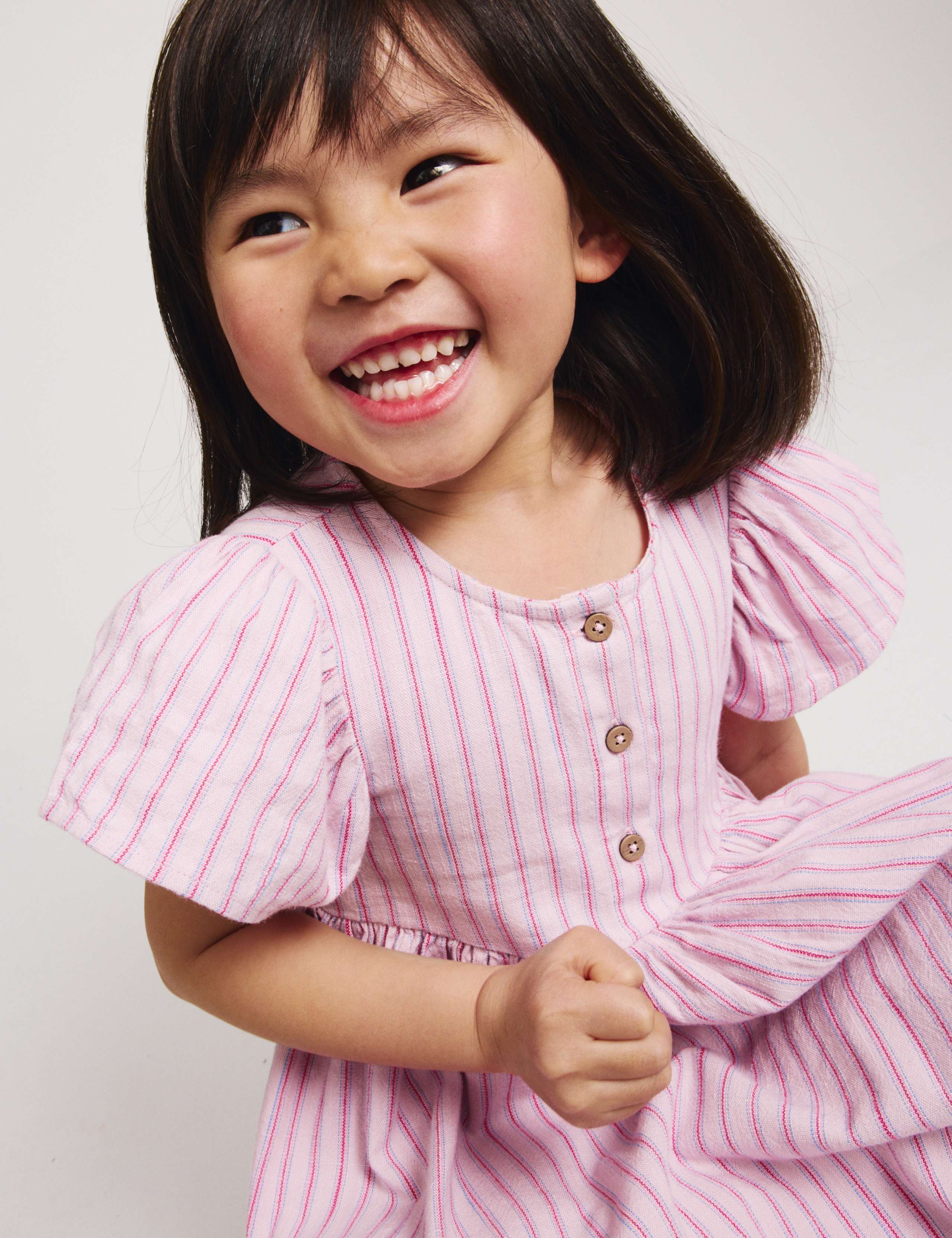 Pure Cotton Striped Dress (2-10 Yrs) 6 of 7