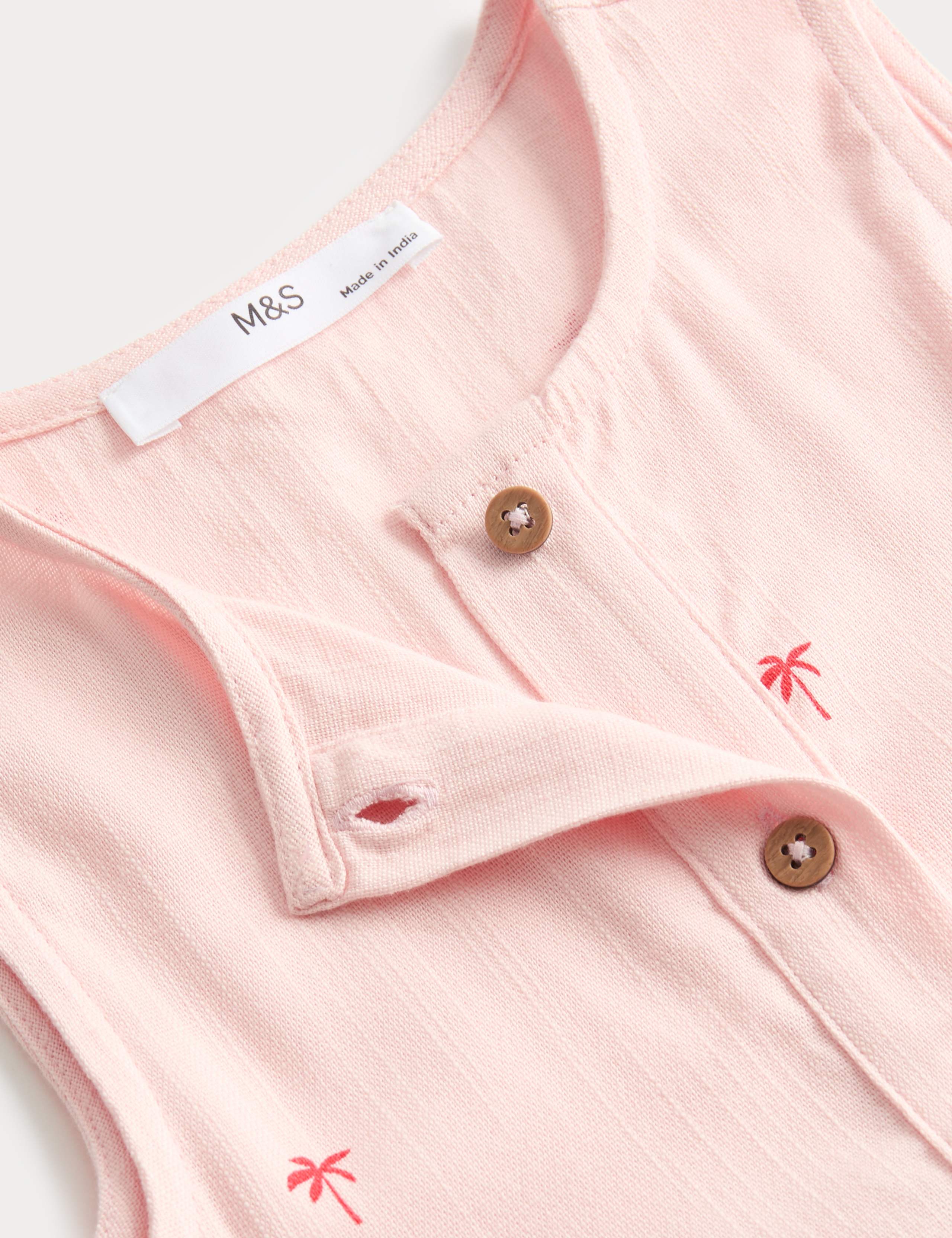 Cotton Rich Printed Dress (2-10 Yrs) 2 of 2