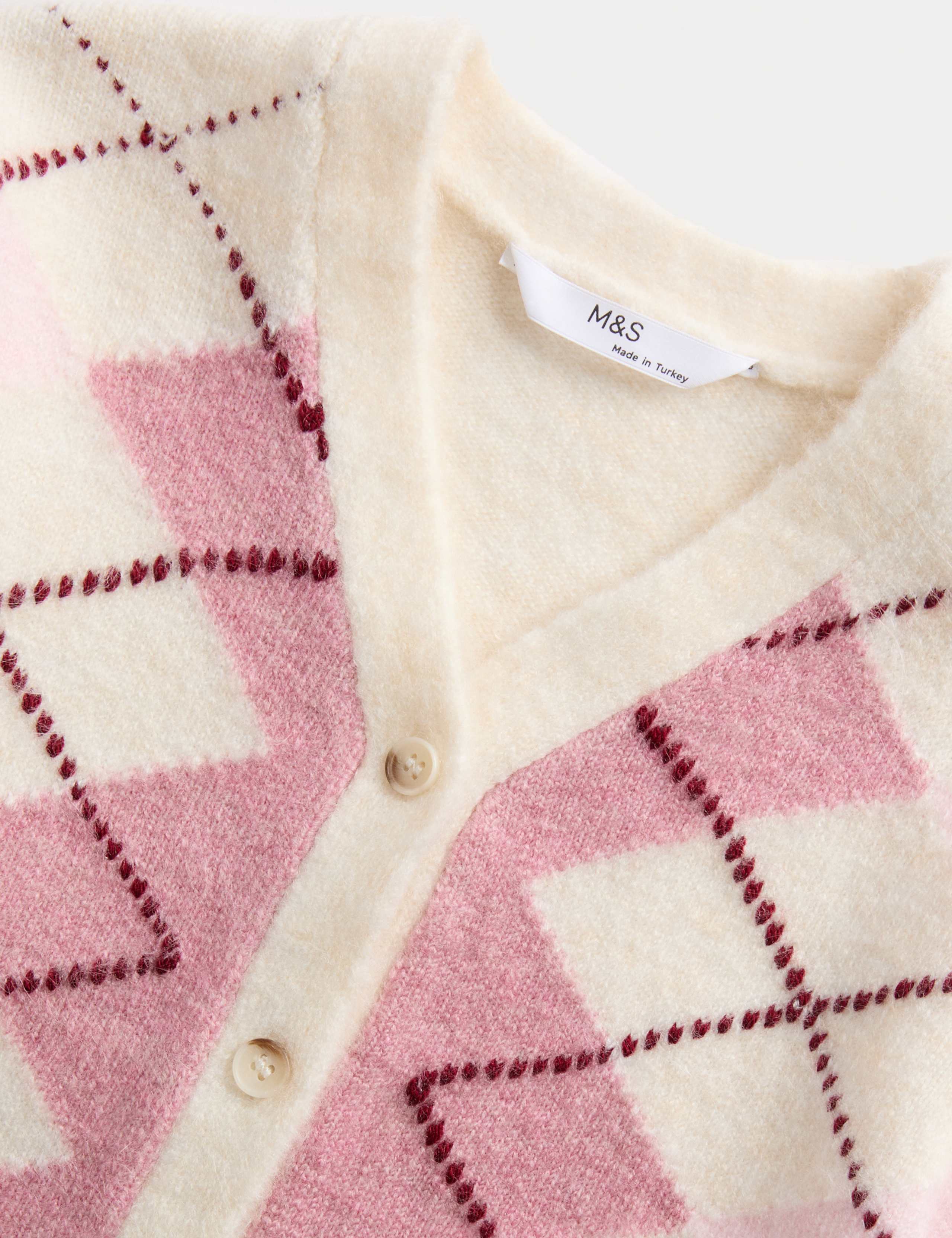 Argyle Cardigan (2-8 Yrs) 2 of 2