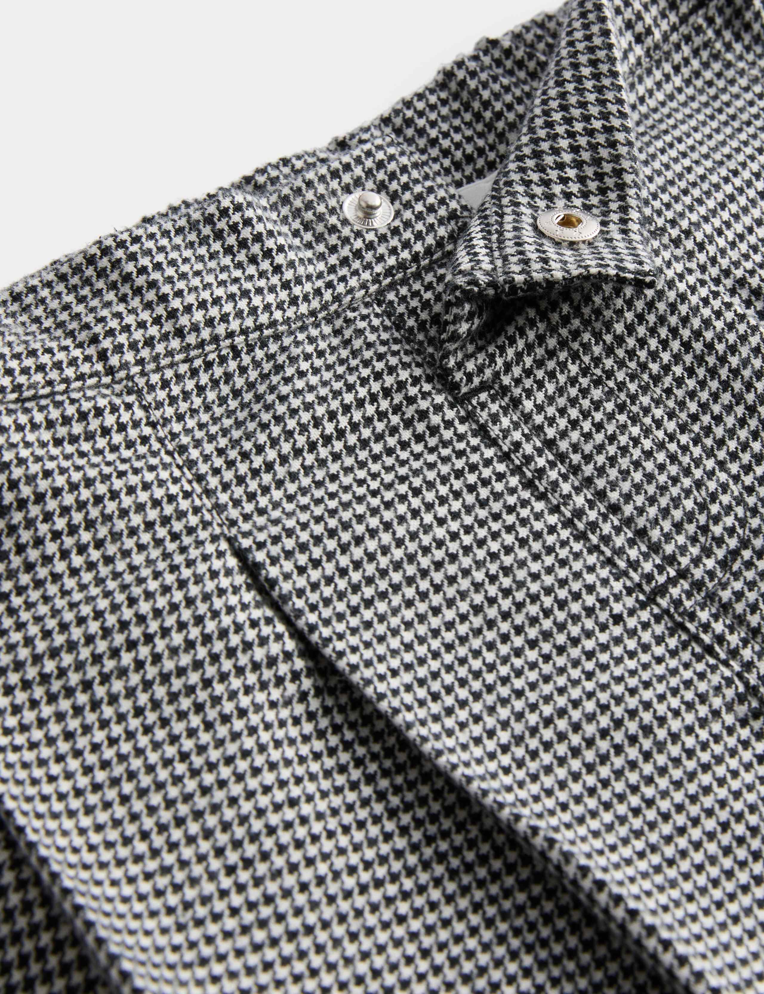 Cotton Rich Checked Pleated Skirt (2-8 Yrs) 2 of 2