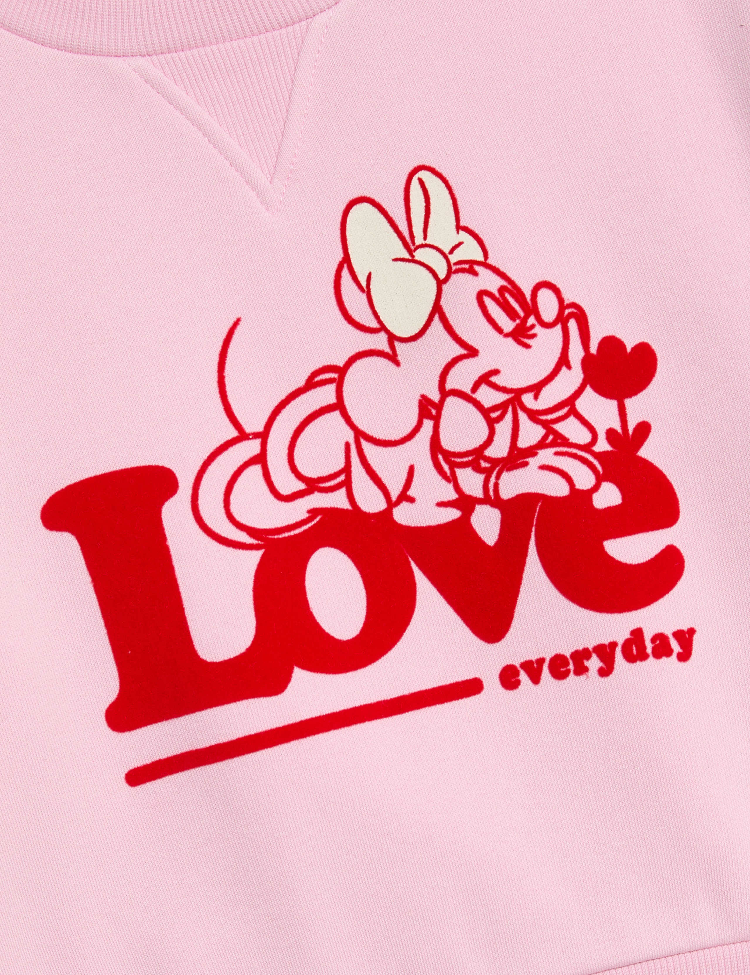 Cotton Rich Minnie Mouse™ Sweatshirt (2-8 Yrs) 5 of 6