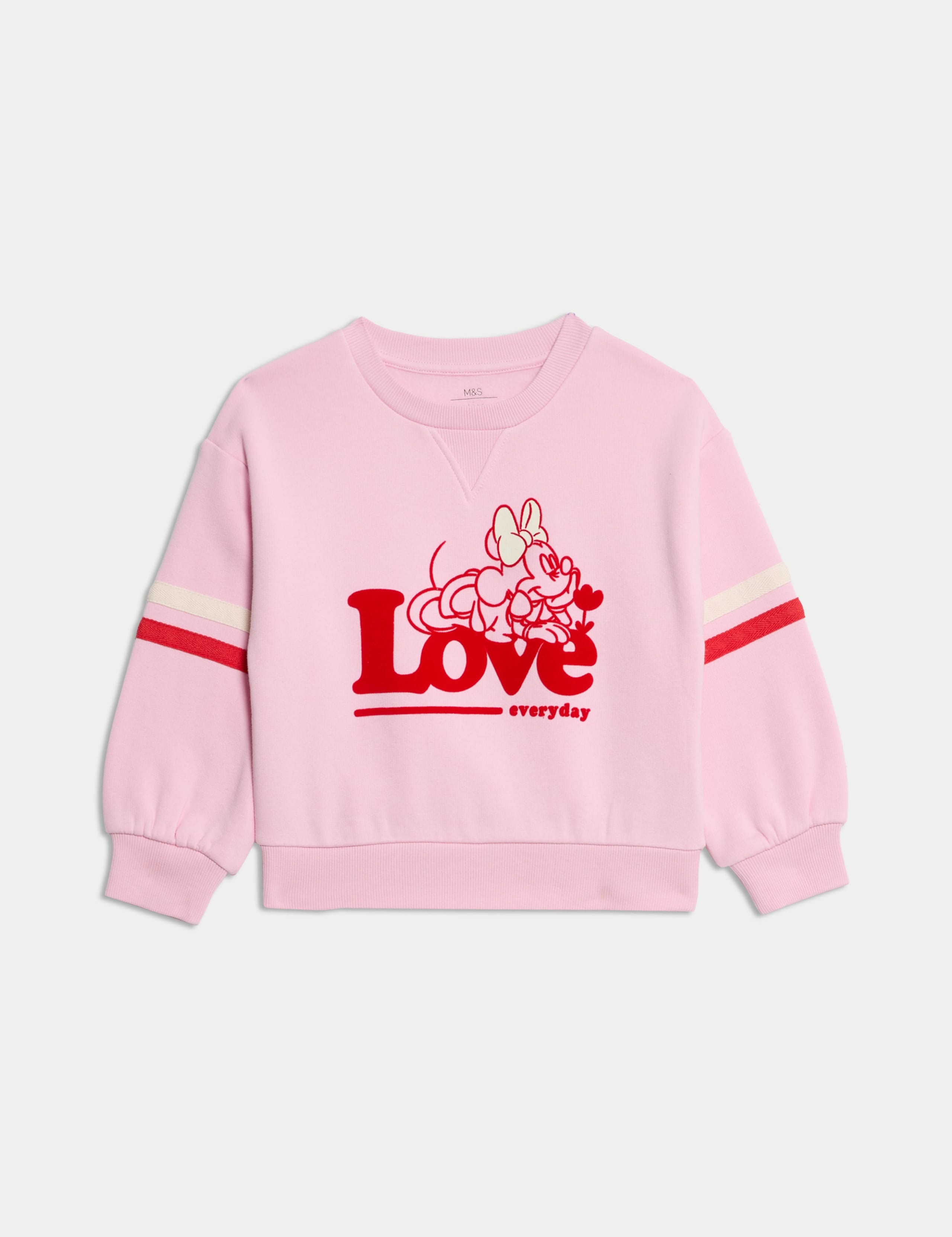 Cotton Rich Minnie Mouse™ Sweatshirt (2-8 Yrs) 2 of 6