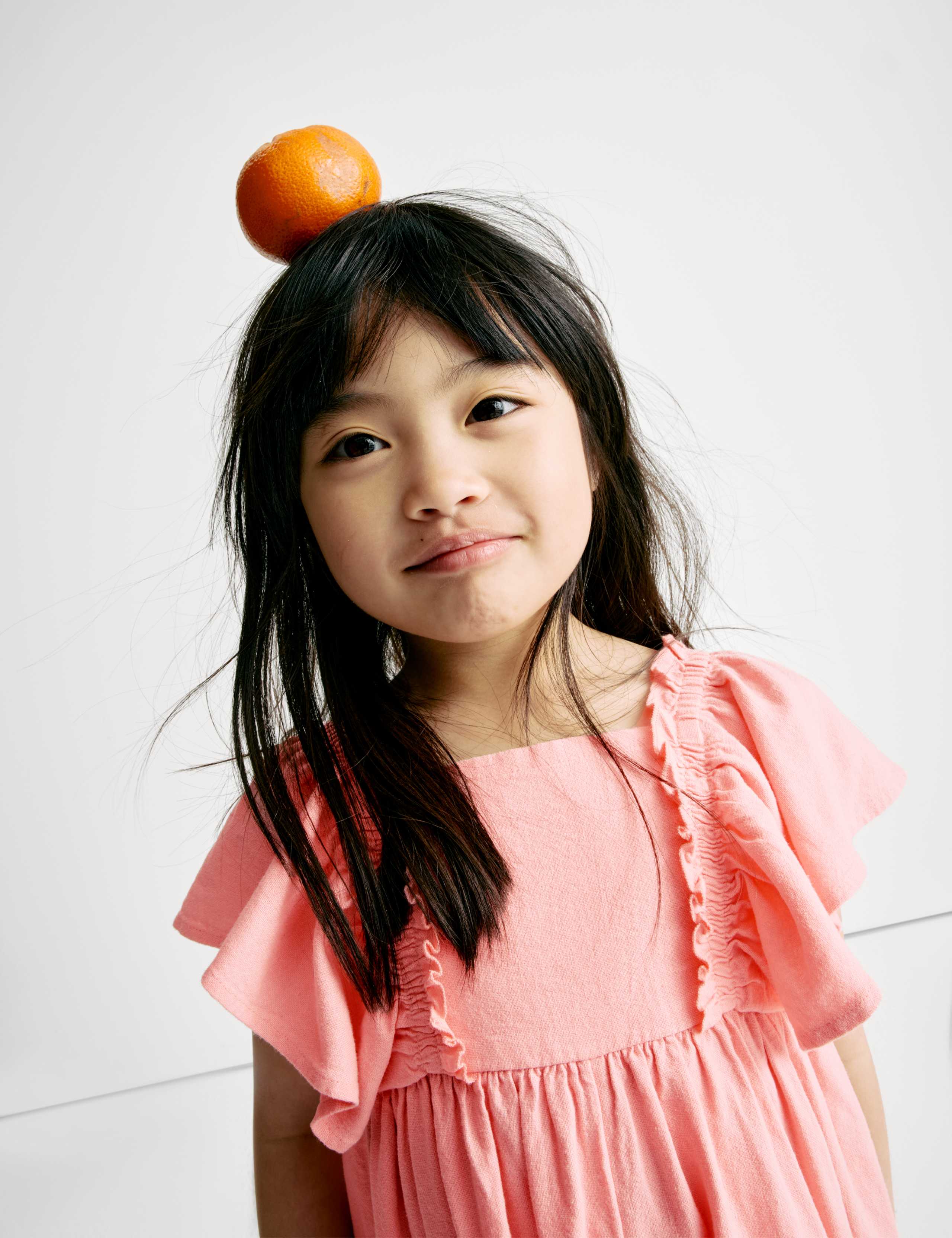 Linen Rich Frill Sleeve Playsuit (2-8 Yrs) 6 of 6