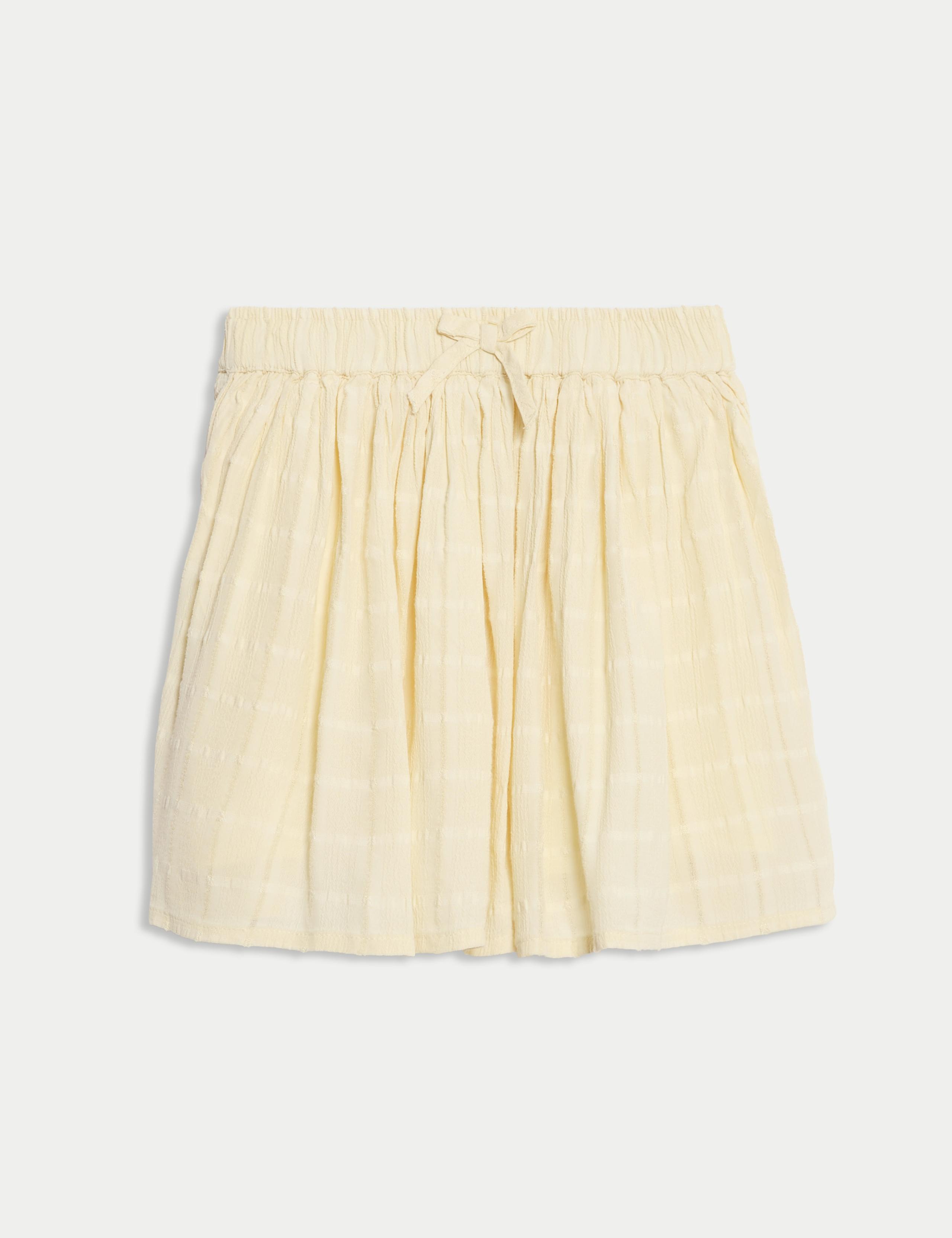 Textured Woven Mini Skirt (2-8 Yrs) 2 of 2