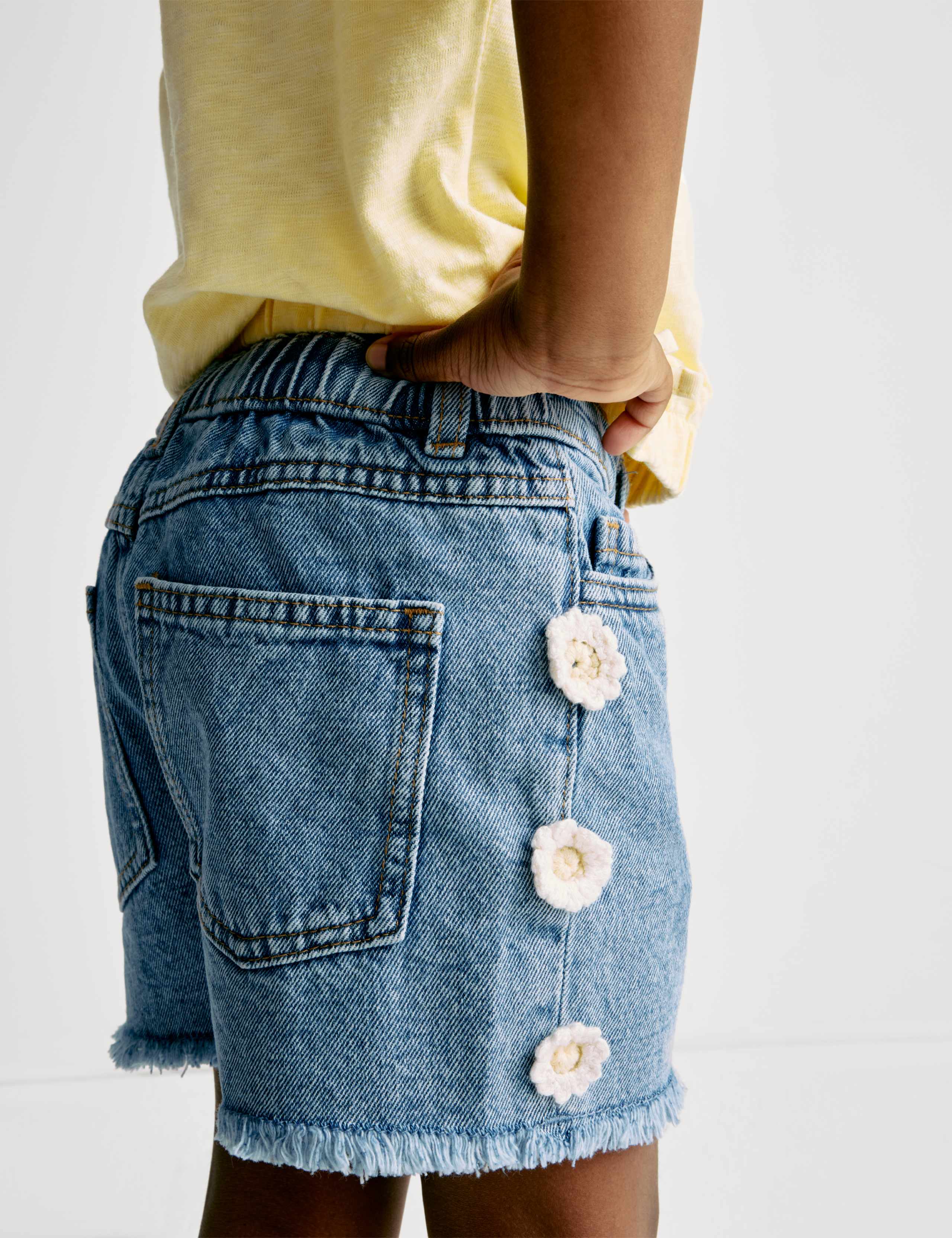 Mom Denim Shorts (2-8 Yrs) 6 of 7