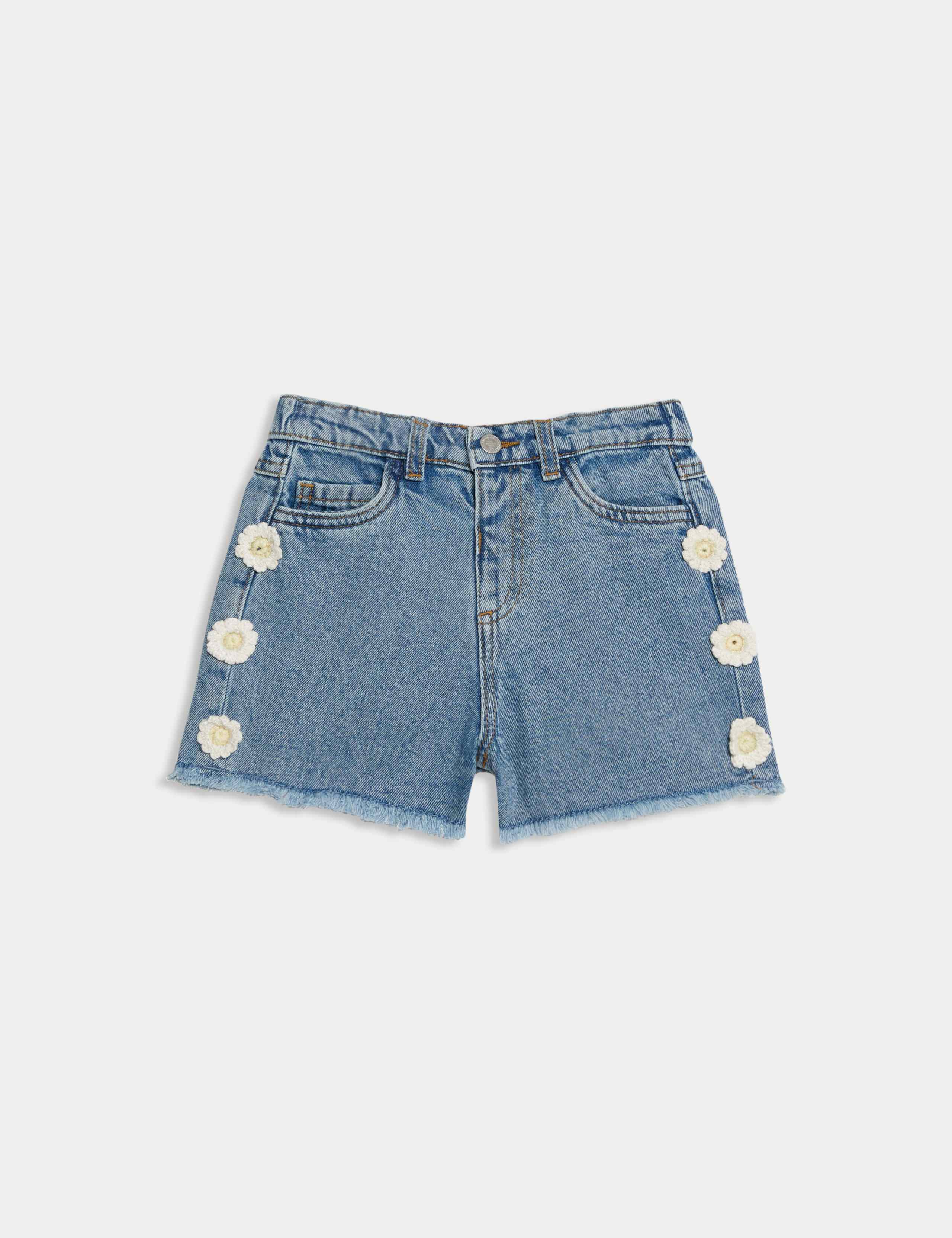 Mom Denim Shorts (2-8 Yrs) 2 of 7