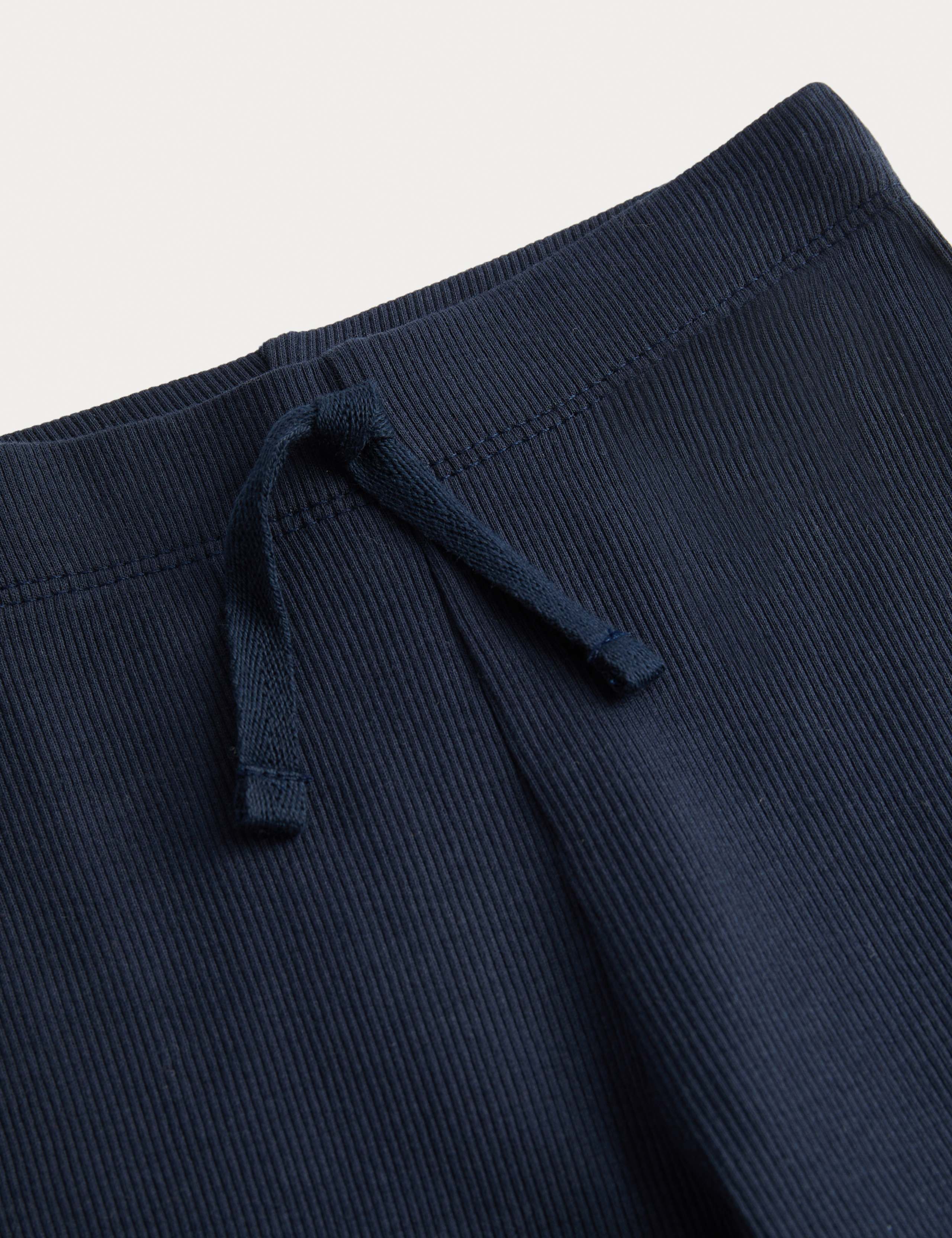 Cotton Rich Ribbed Flared Leggings (2-8 Yrs) 2 of 2