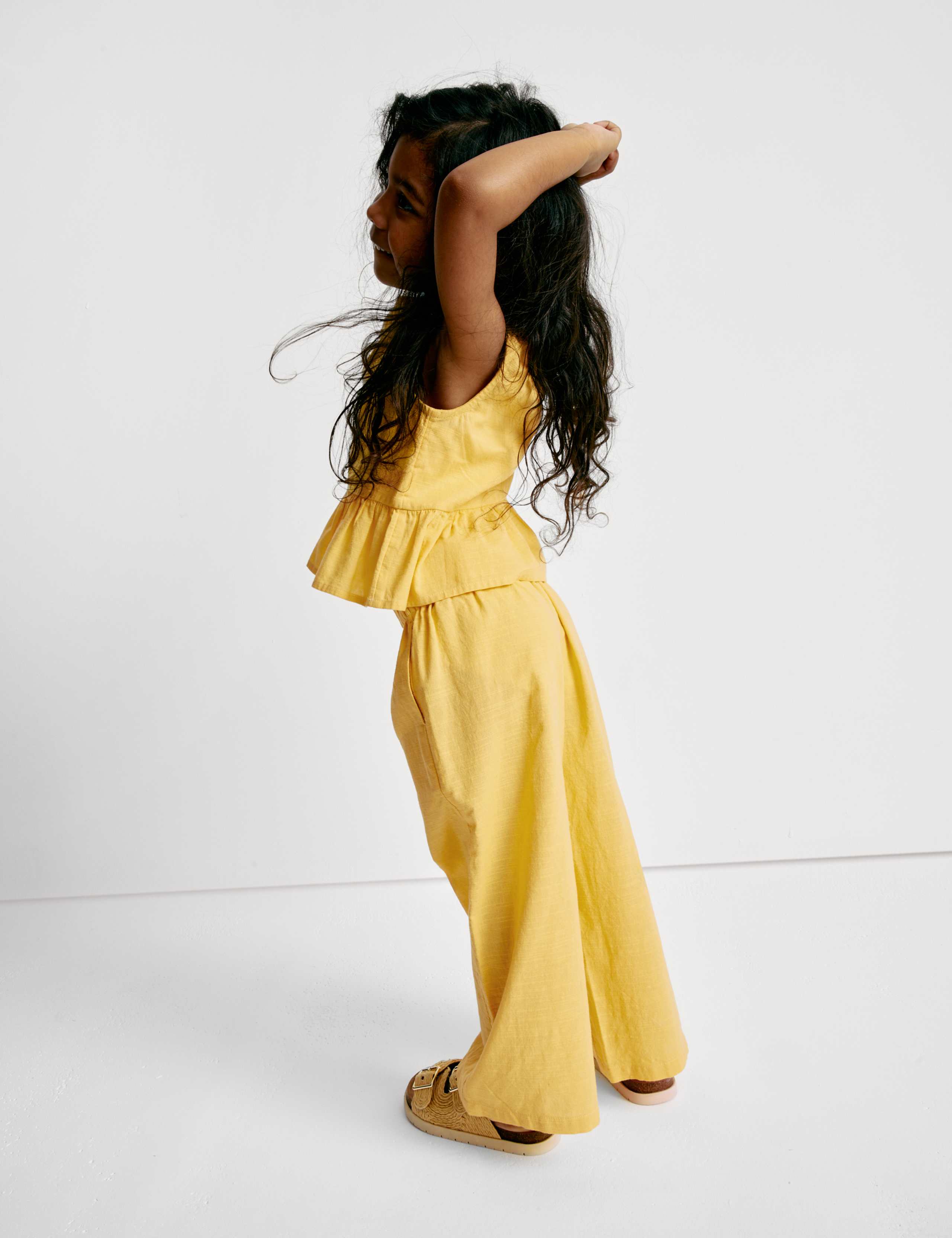 Pure Cotton Striped Top & Bottom Outfit (2-16 Yrs) 6 of 7