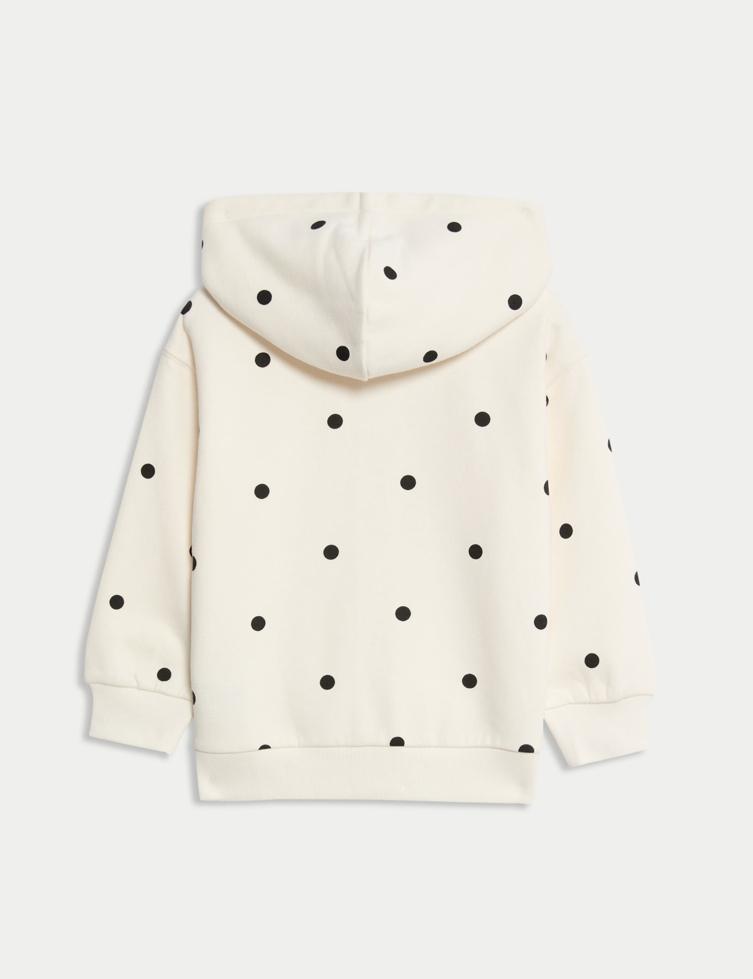 Cotton Rich Polka Dot Hoodie (2-8 Yrs) 2 of 2