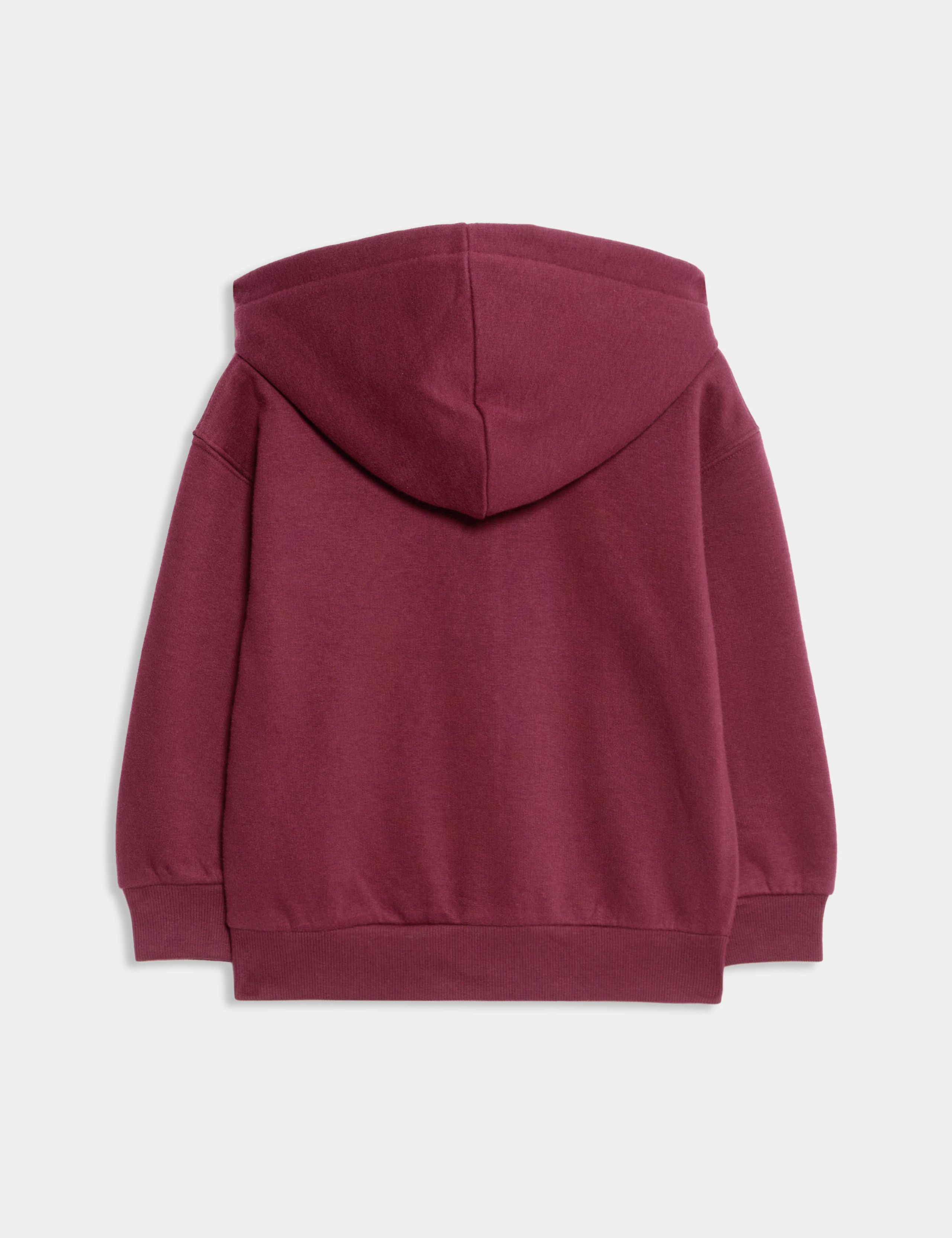 Cotton Rich Heart Graphic Hoodie (2-8 Yrs) 2 of 2