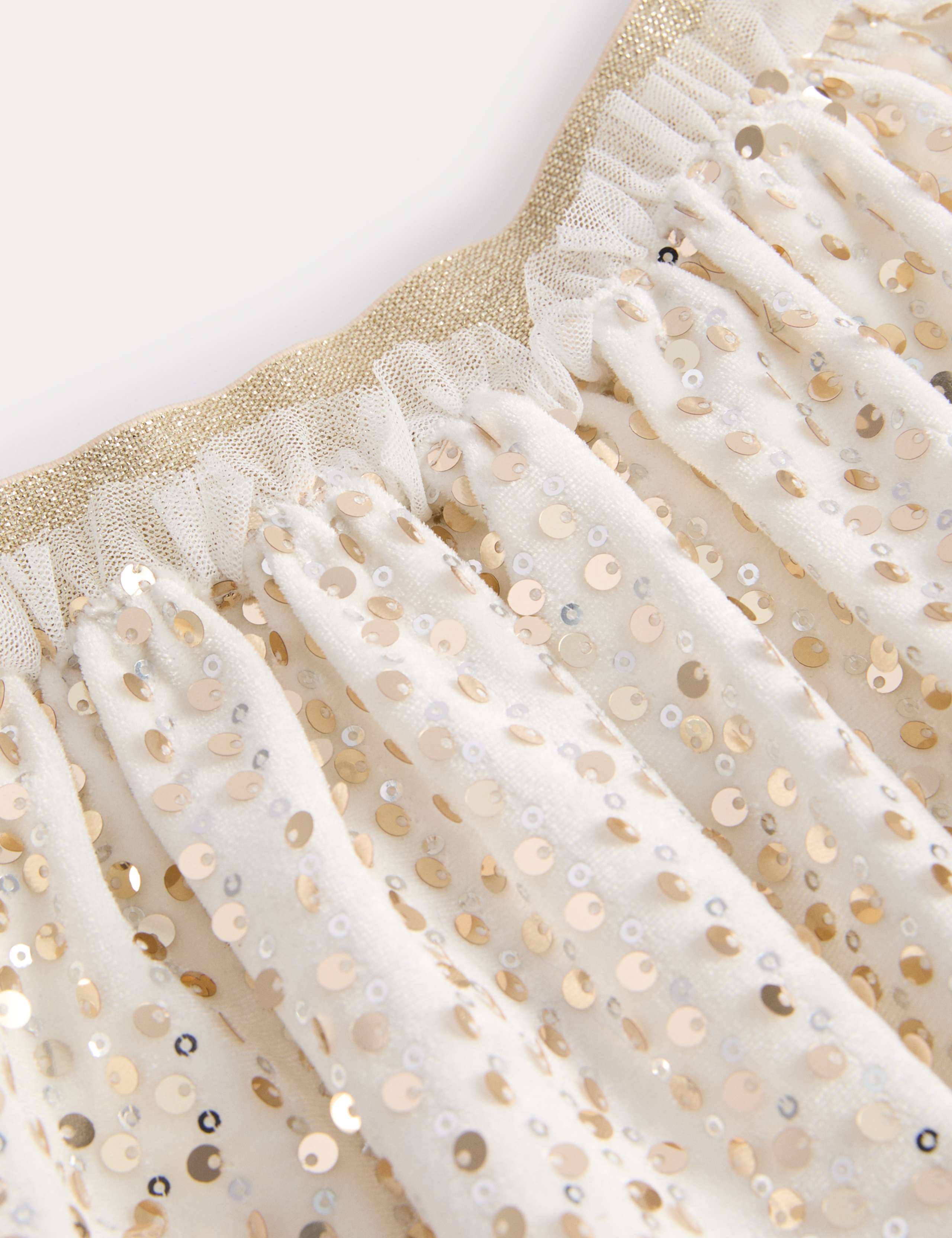 Elasticated Waist Sequin Skirt (2-8 Yrs) 2 of 2