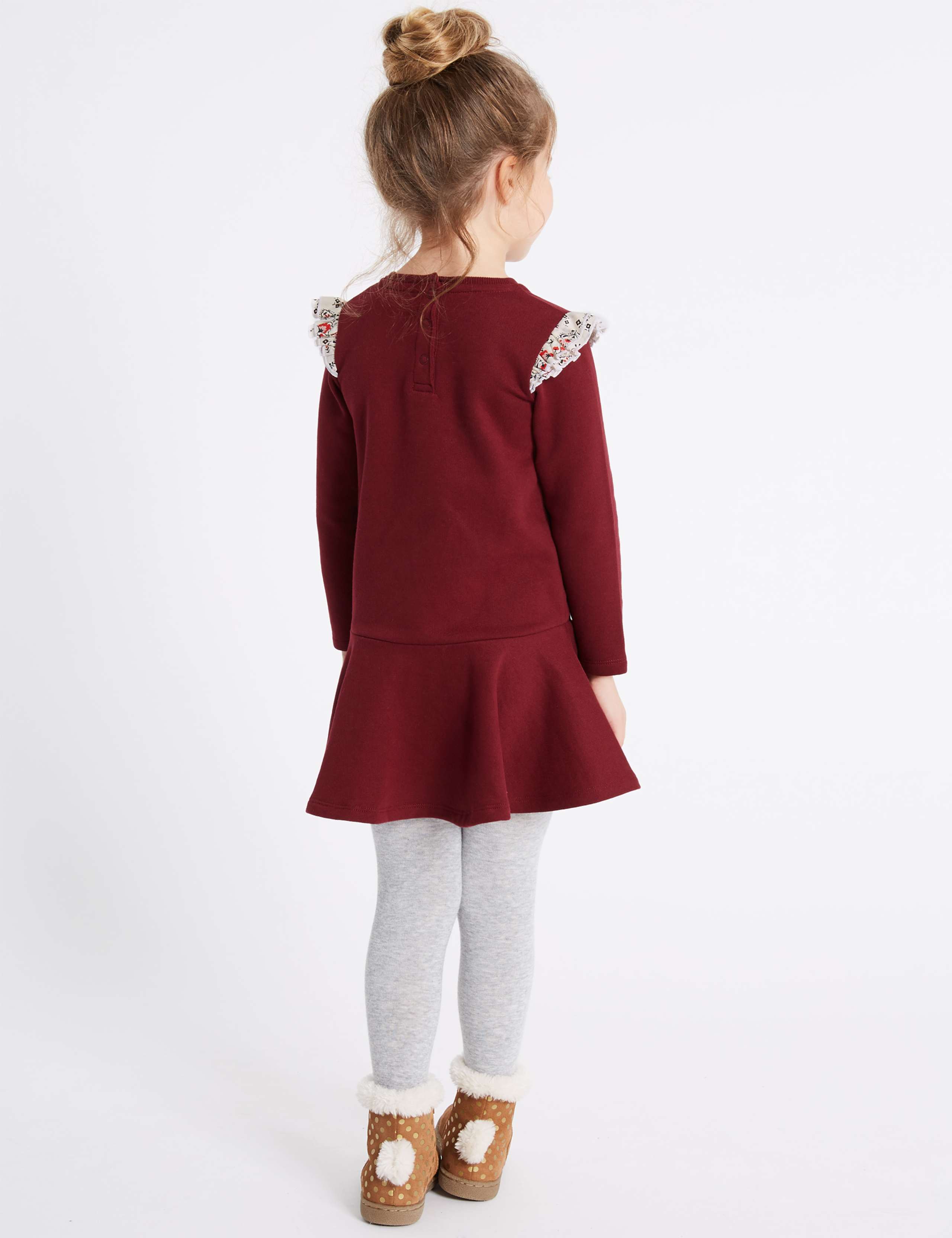 Frill Sweat Dress (3 Months - 6 Years) 3 of 5