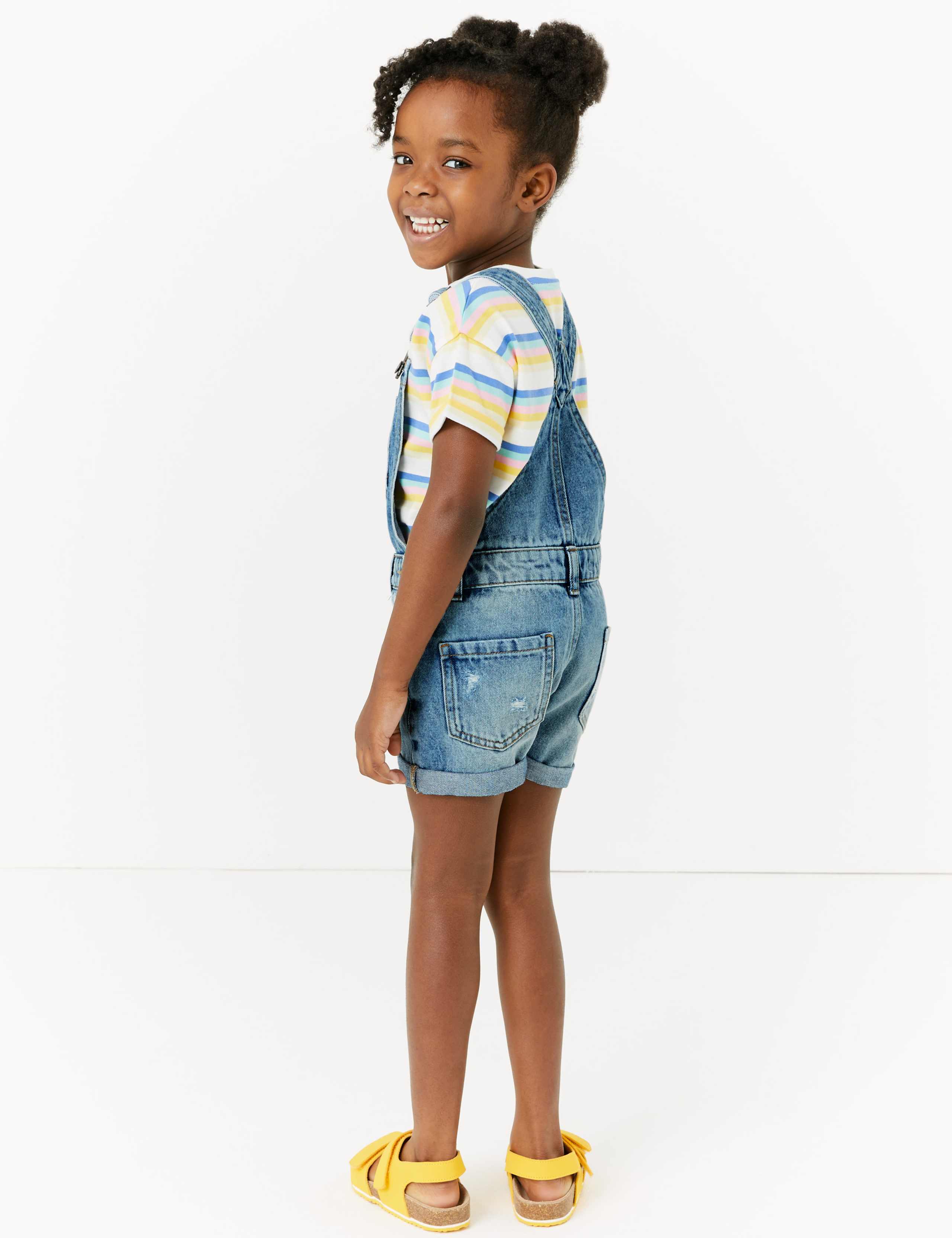 Denim Short Dungarees (2-7 Yrs) 4 of 4