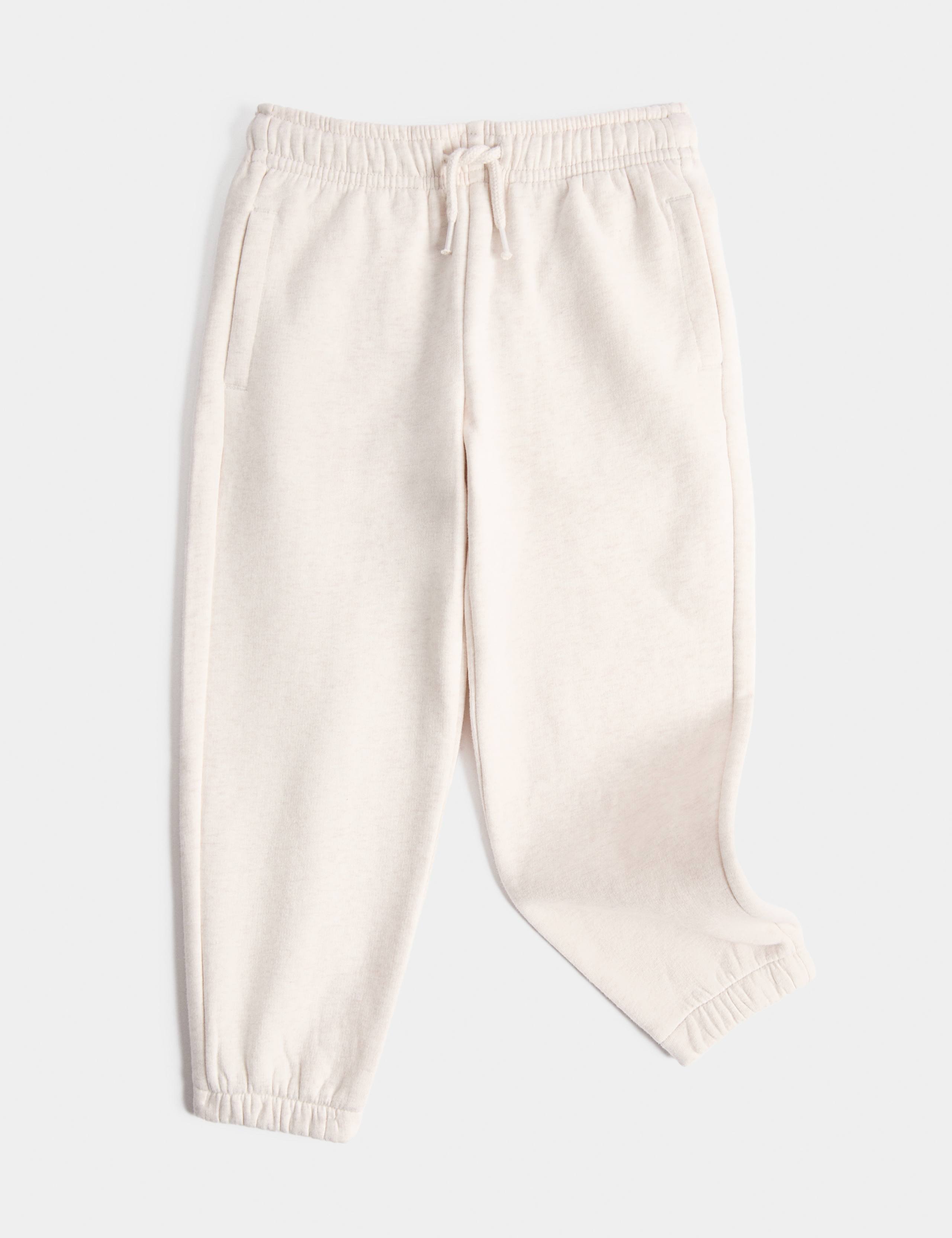 Cotton Rich Cuffed Joggers (2-8 Yrs) 1 of 2
