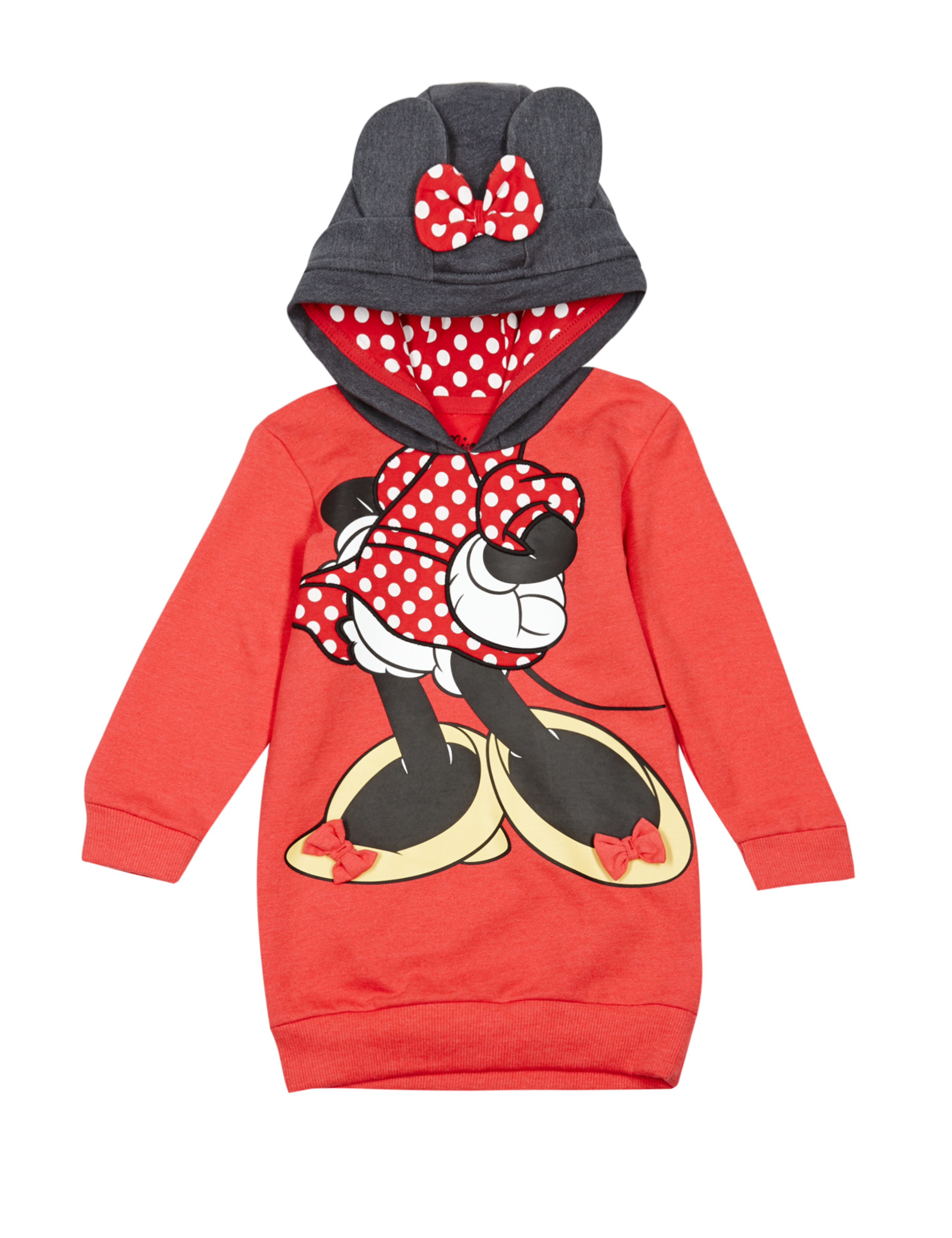Minnie Mouse Hooded Sweat Dress (1-7 Years) 2 of 5
