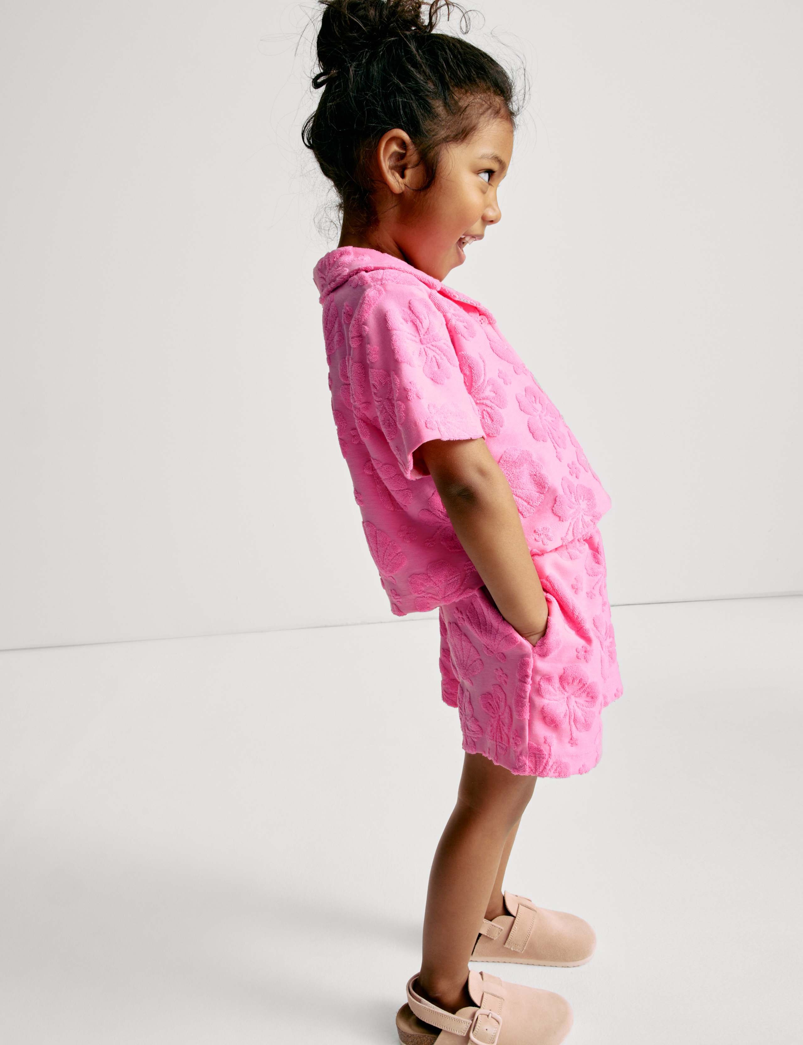 Cotton Rich Towelling Top & Bottom Outfit (2-8 Yrs) 4 of 6