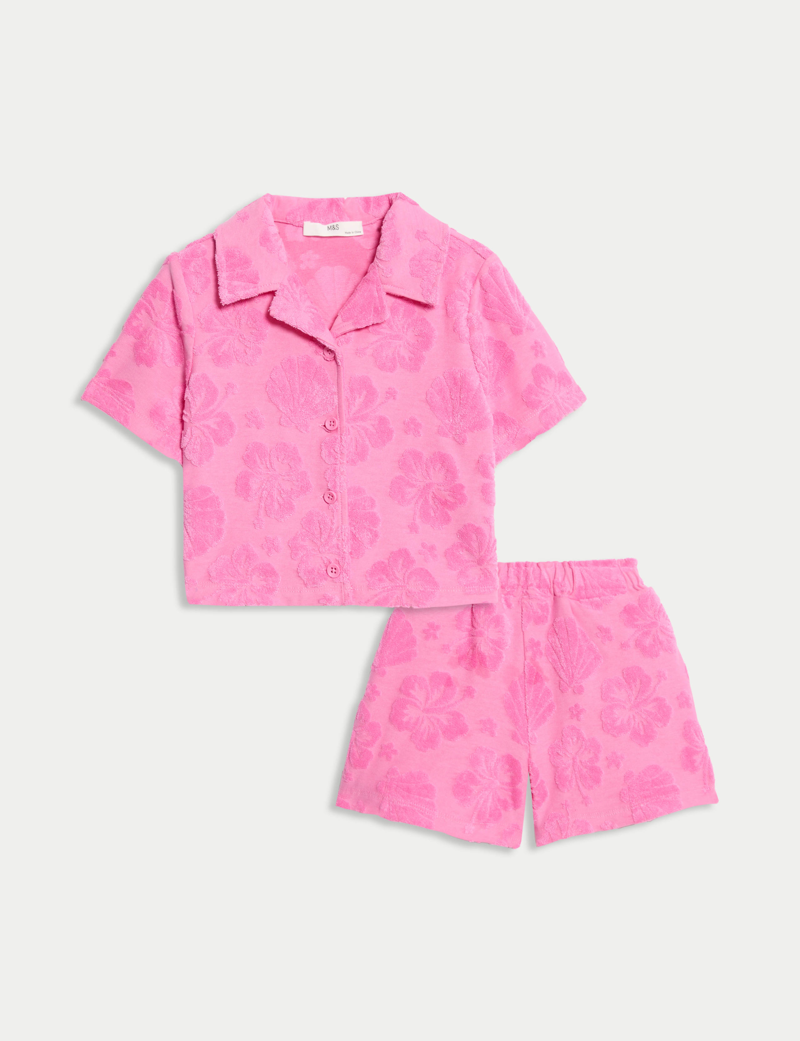 Cotton Rich Towelling Top & Bottom Outfit (2-8 Yrs) 2 of 6