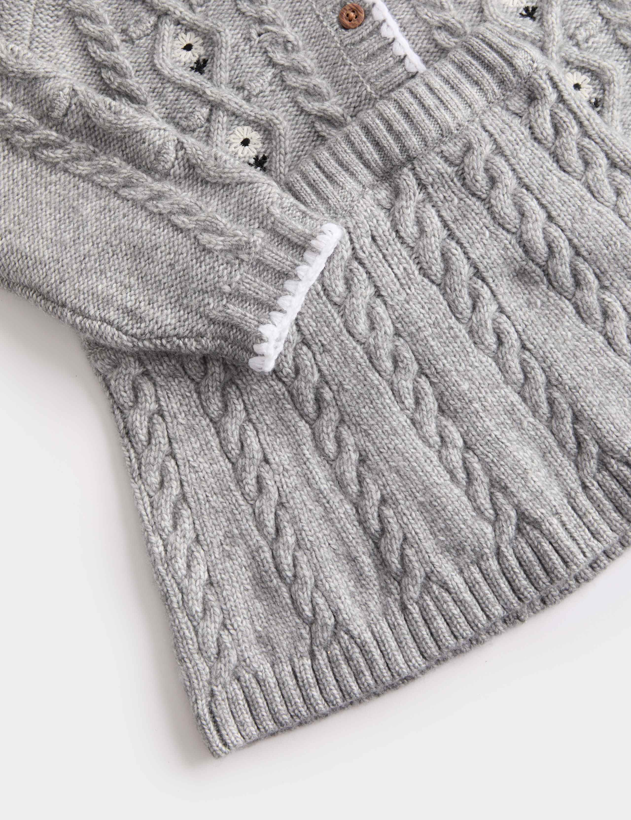 3 Piece Knitted Skirt Outfit with Tights (3-5 Years) 3 of 3