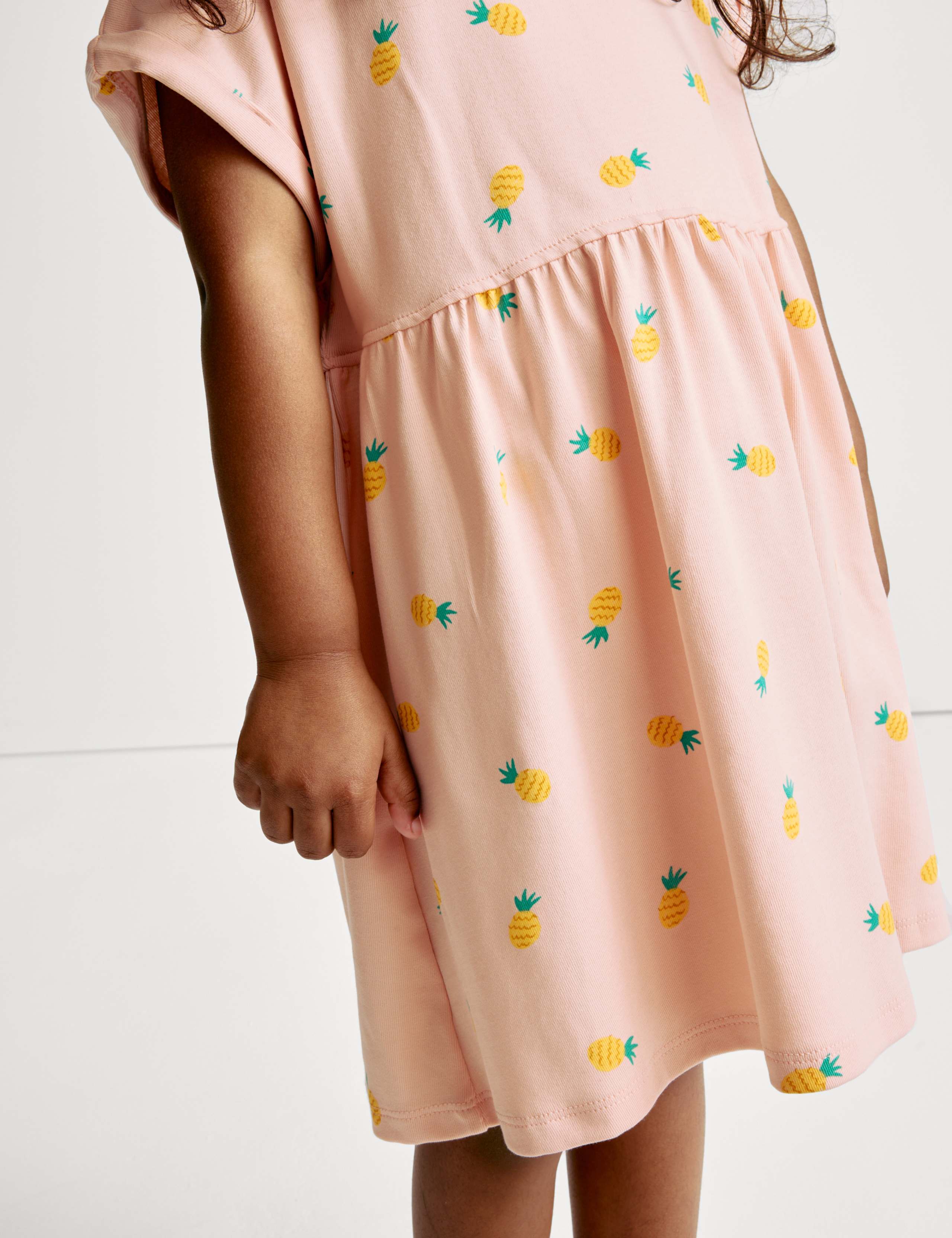 Cotton Rich Pineapple Dress (1-8 Yrs) 3 of 7