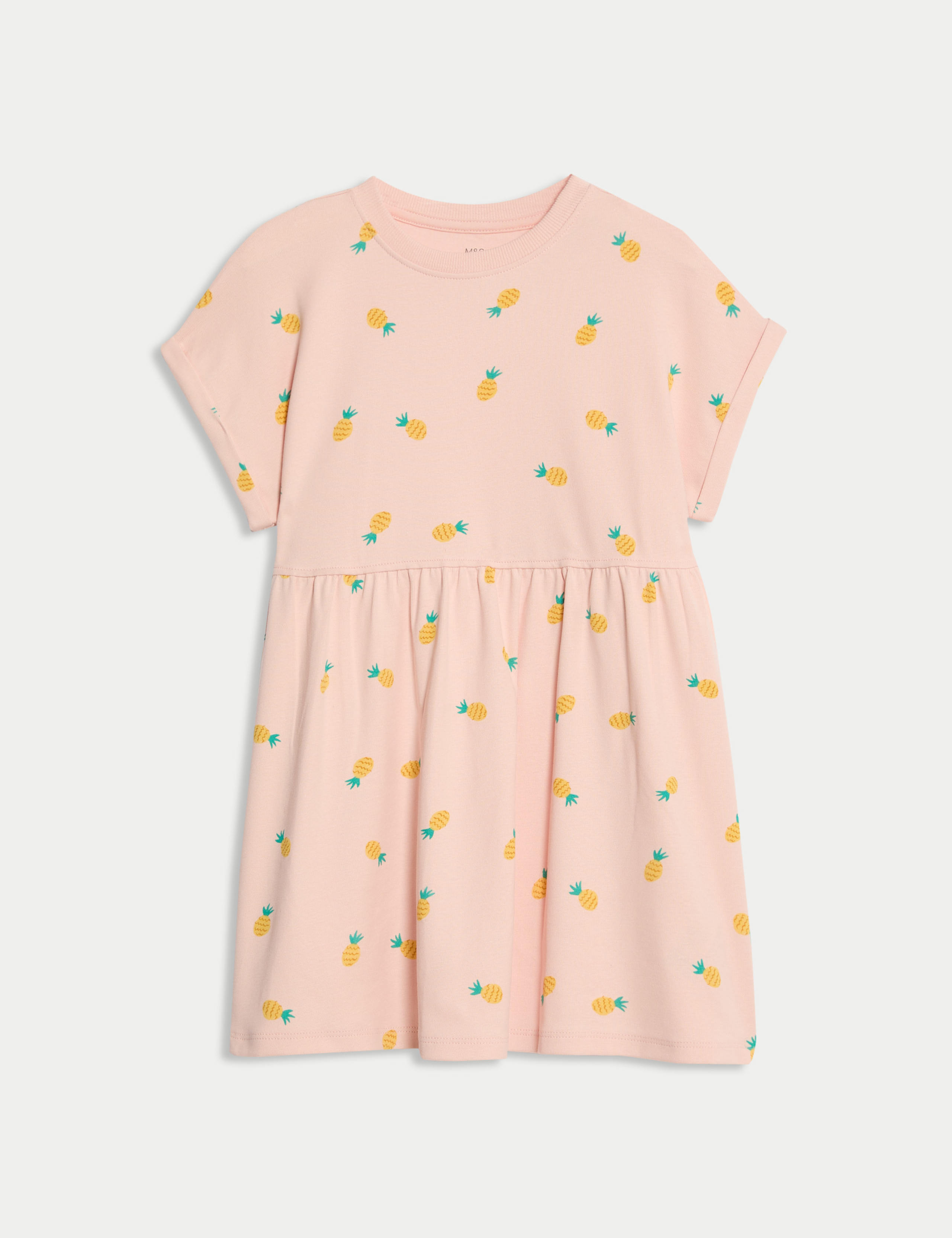 Cotton Rich Pineapple Dress (1-8 Yrs) 2 of 7