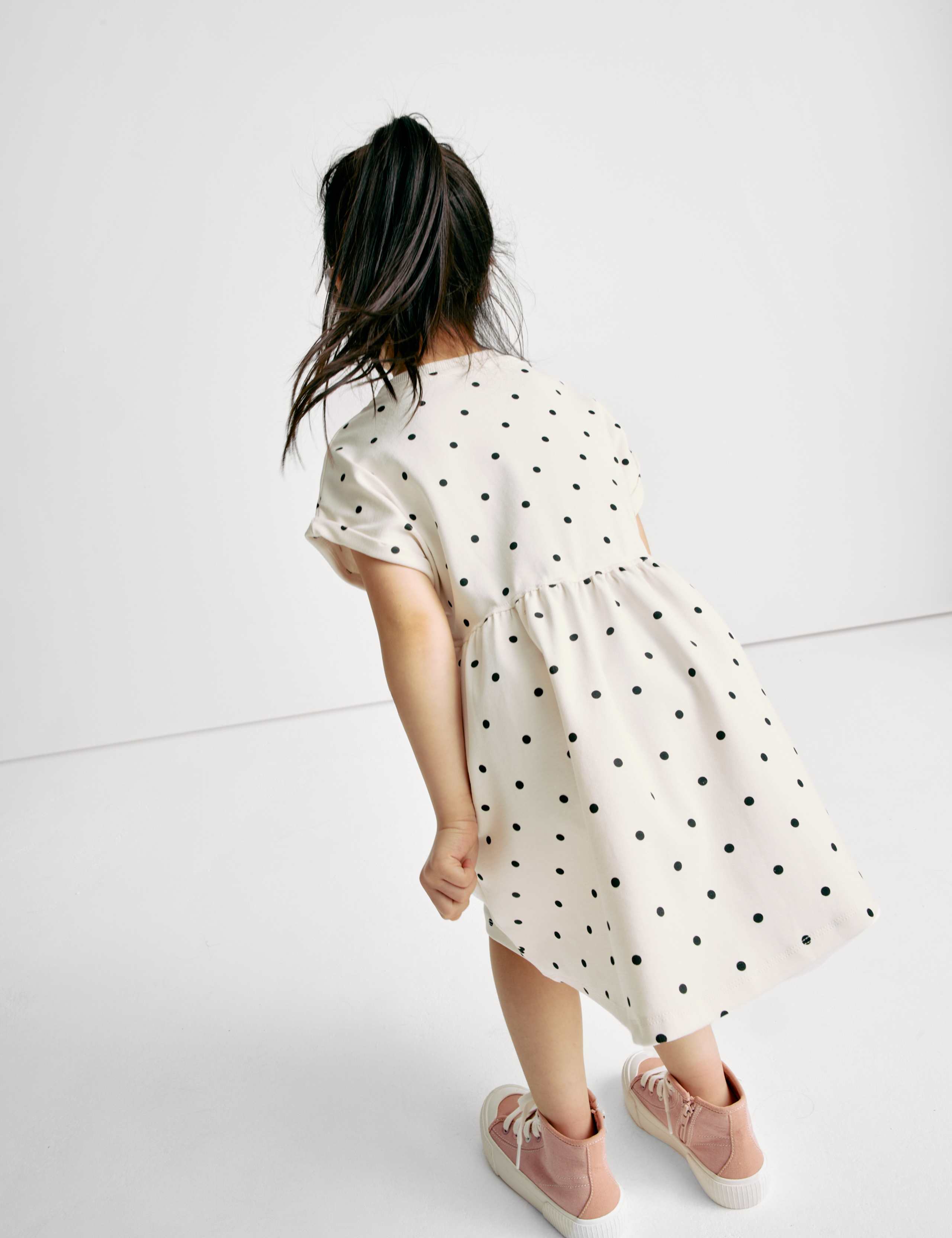 Cotton Rich Polka Dot Dress (12 Mths-8 Yrs) 7 of 7
