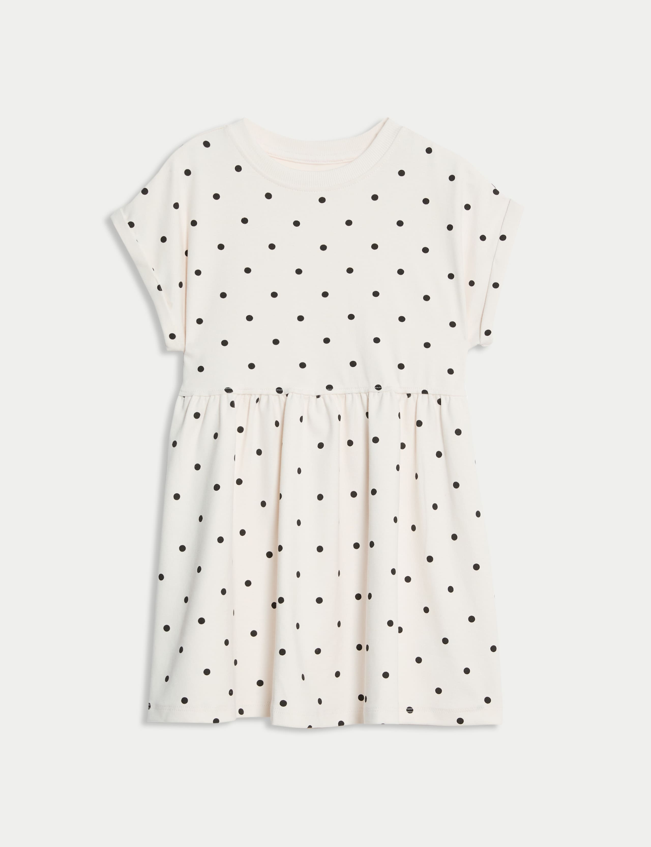 Cotton Rich Polka Dot Dress (12 Mths-8 Yrs) 2 of 7