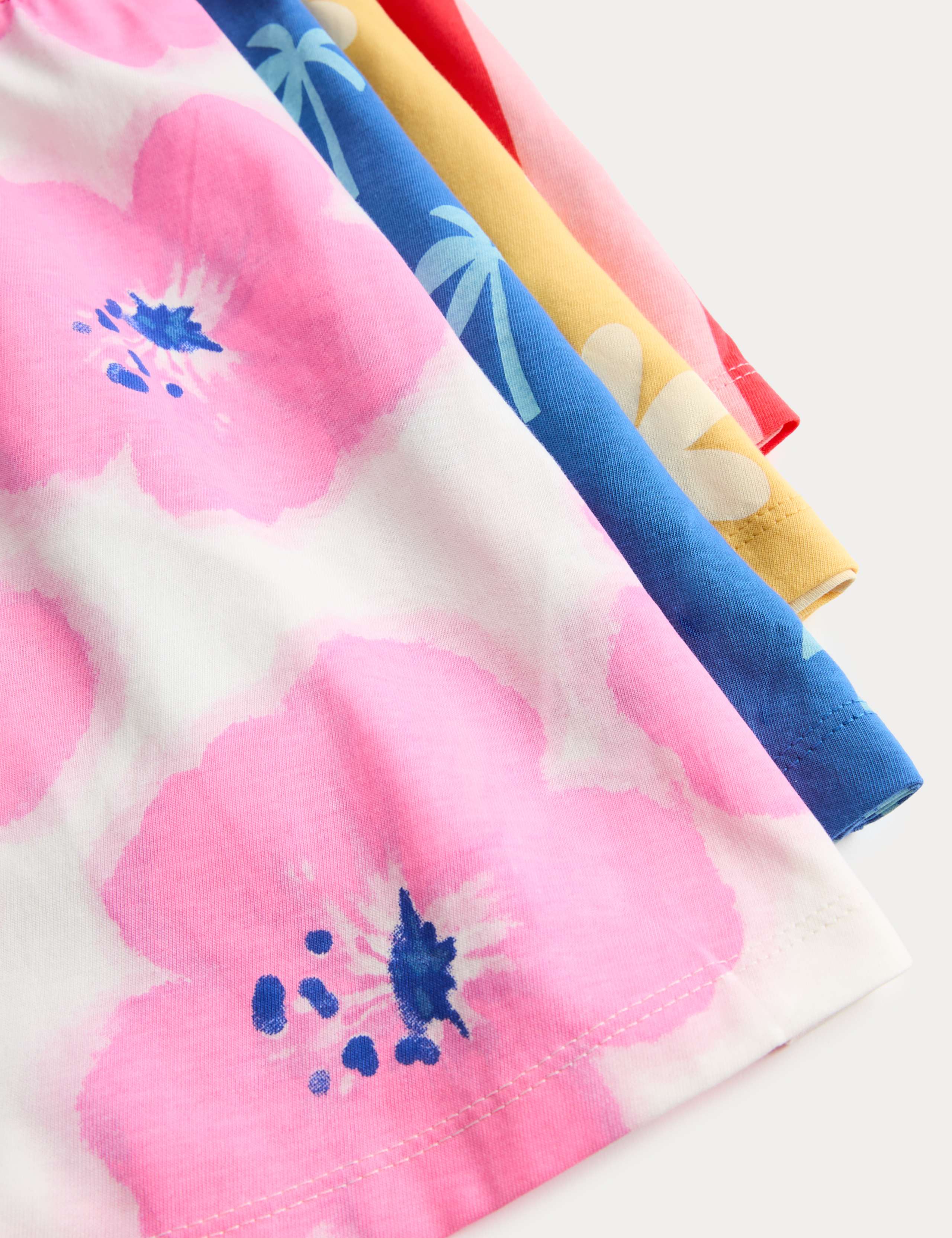 4 Pack Pure Cotton Floral Dresses (2-8 Years) 3 of 3