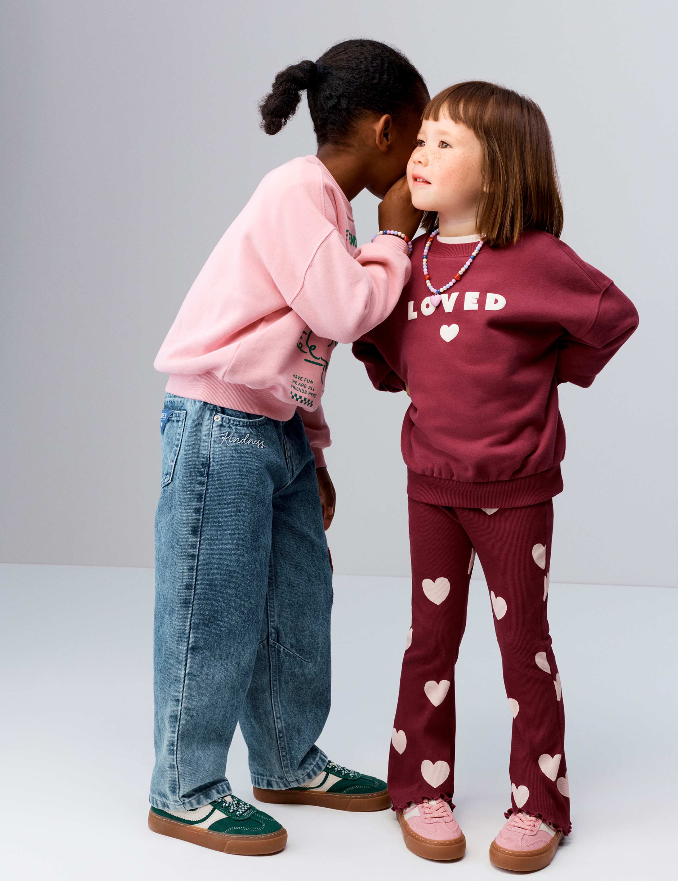 2 Piece Cotton Rich Loved Sweat Outfit (2-8 Yrs) 2 of 4