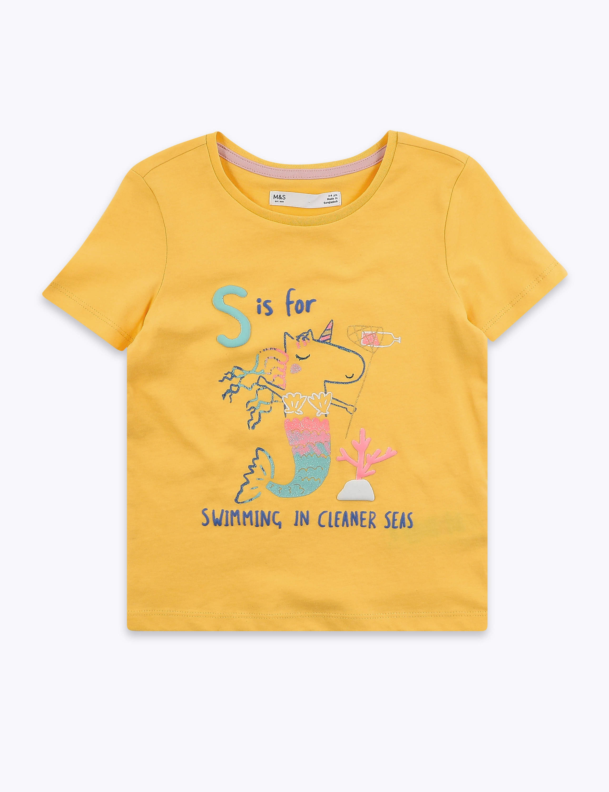 Cotton Mermicorn T-Shirt (2-7 Yrs) 2 of 5