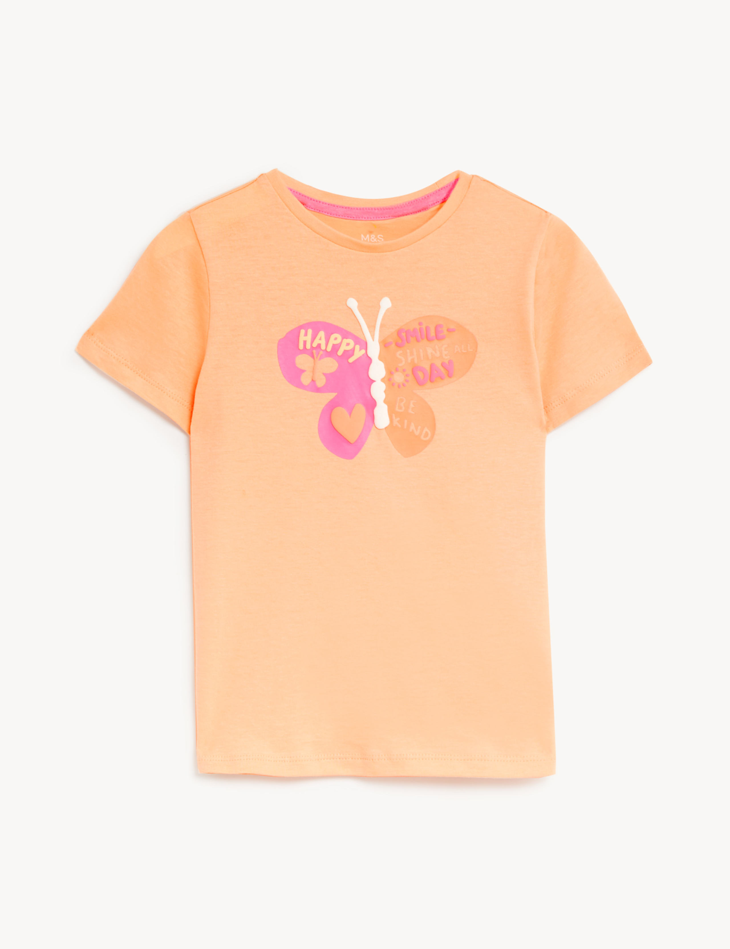 Pure Cotton Butterfly T-Shirt (2-8 Yrs) 2 of 4