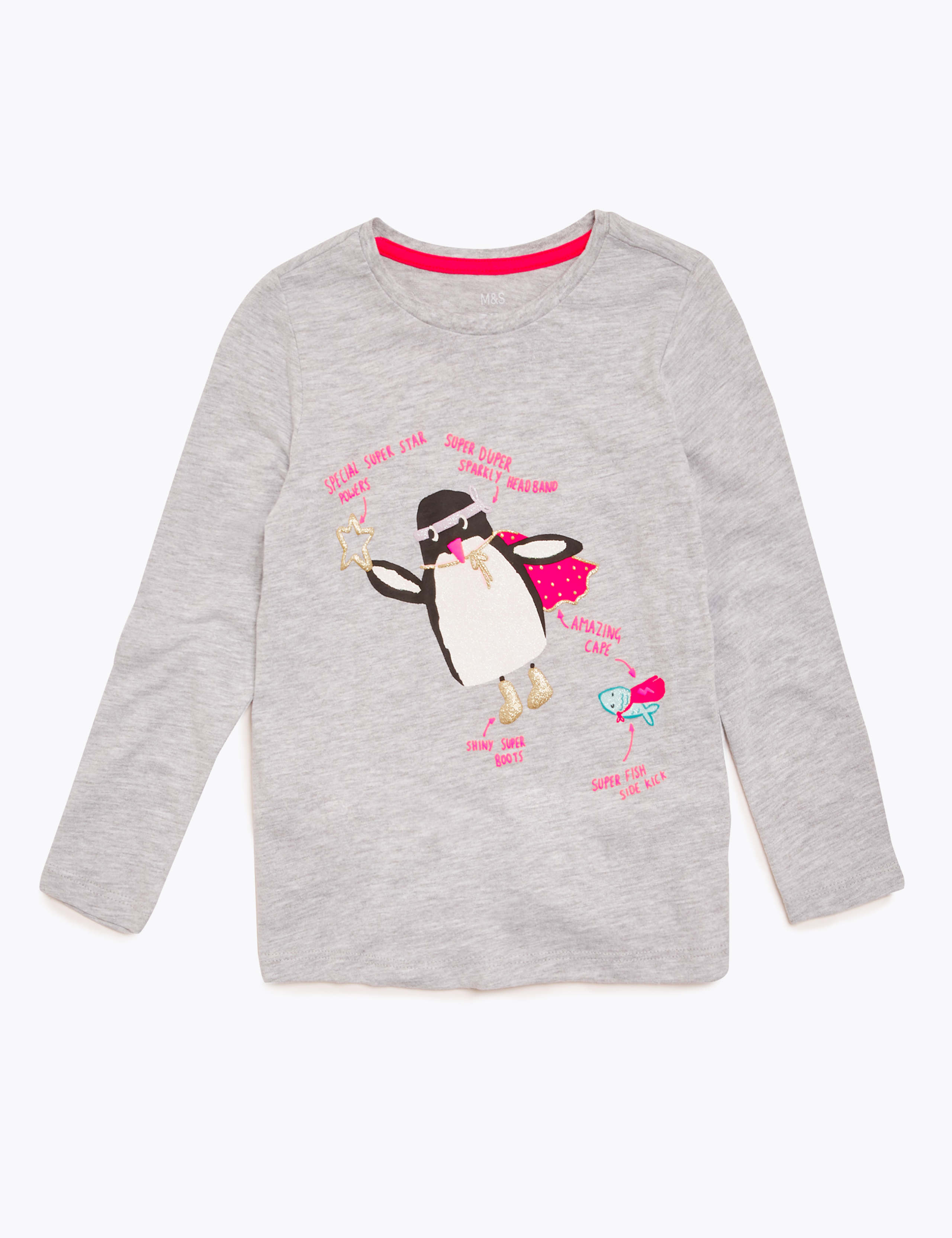 Cotton Super Penguin Top (2-7 Yrs) 2 of 4