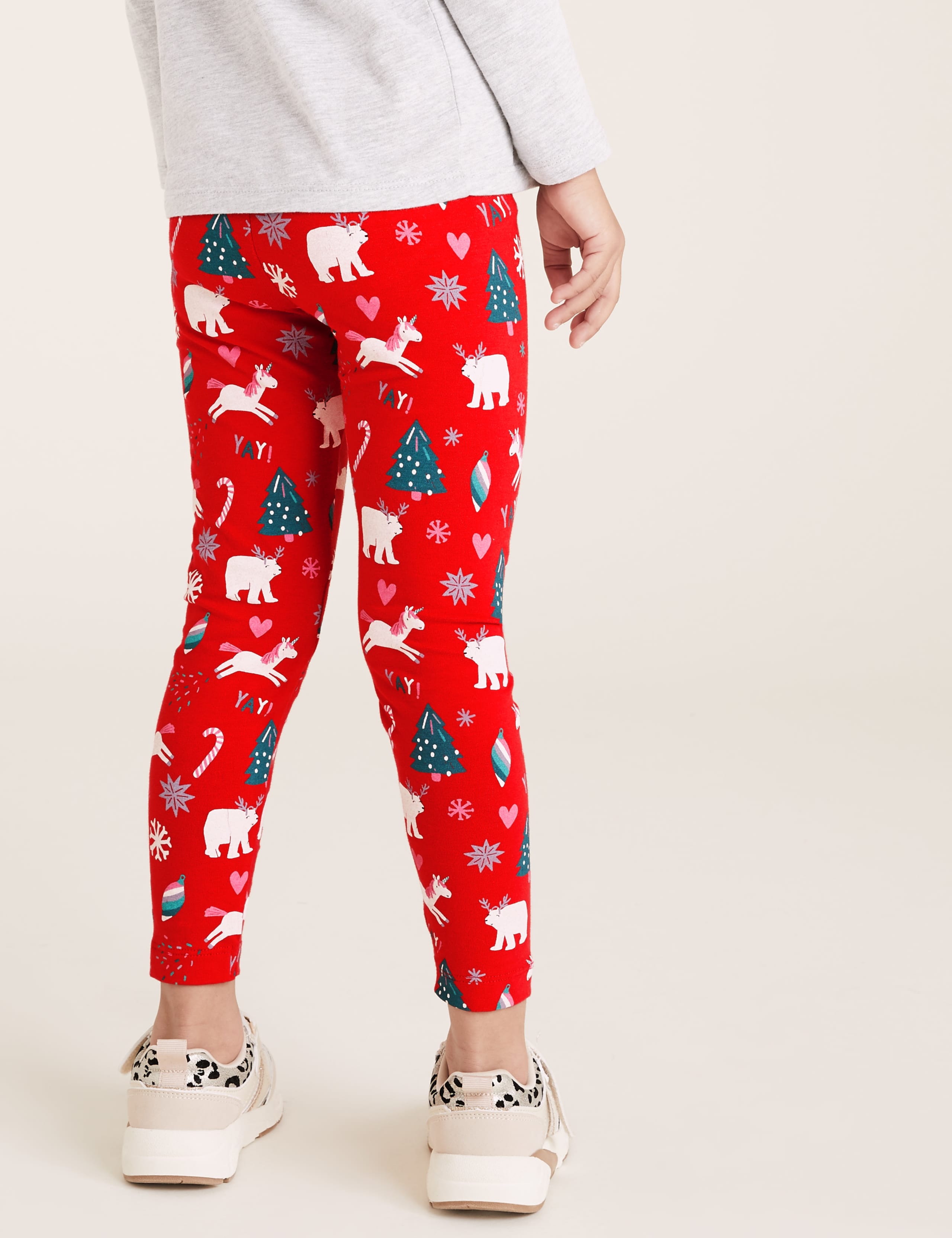 Cotton Christmas Leggings (2-7 Yrs) 3 of 3