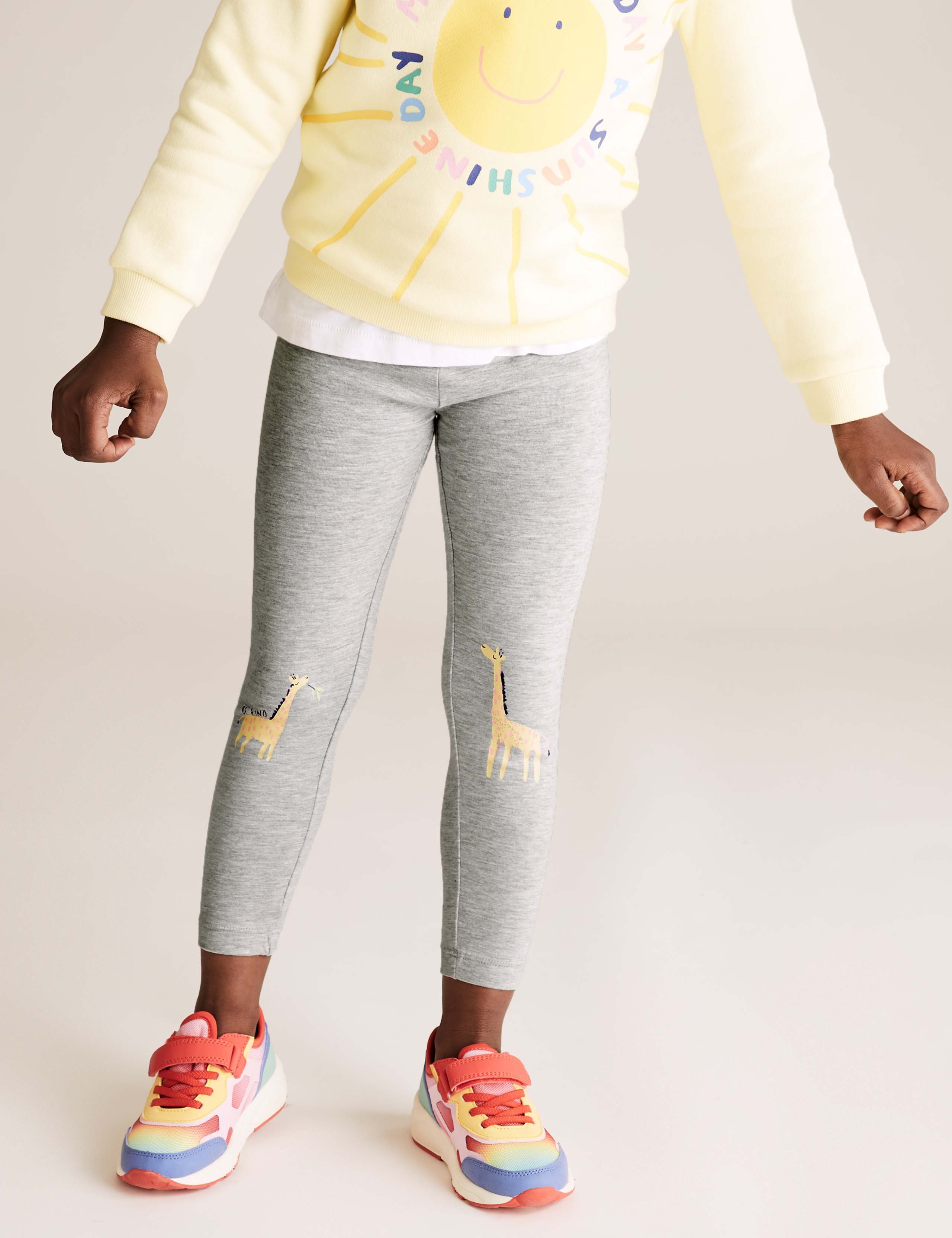 Cotton Giraffe Leggings (2-7 Yrs) 4 of 5