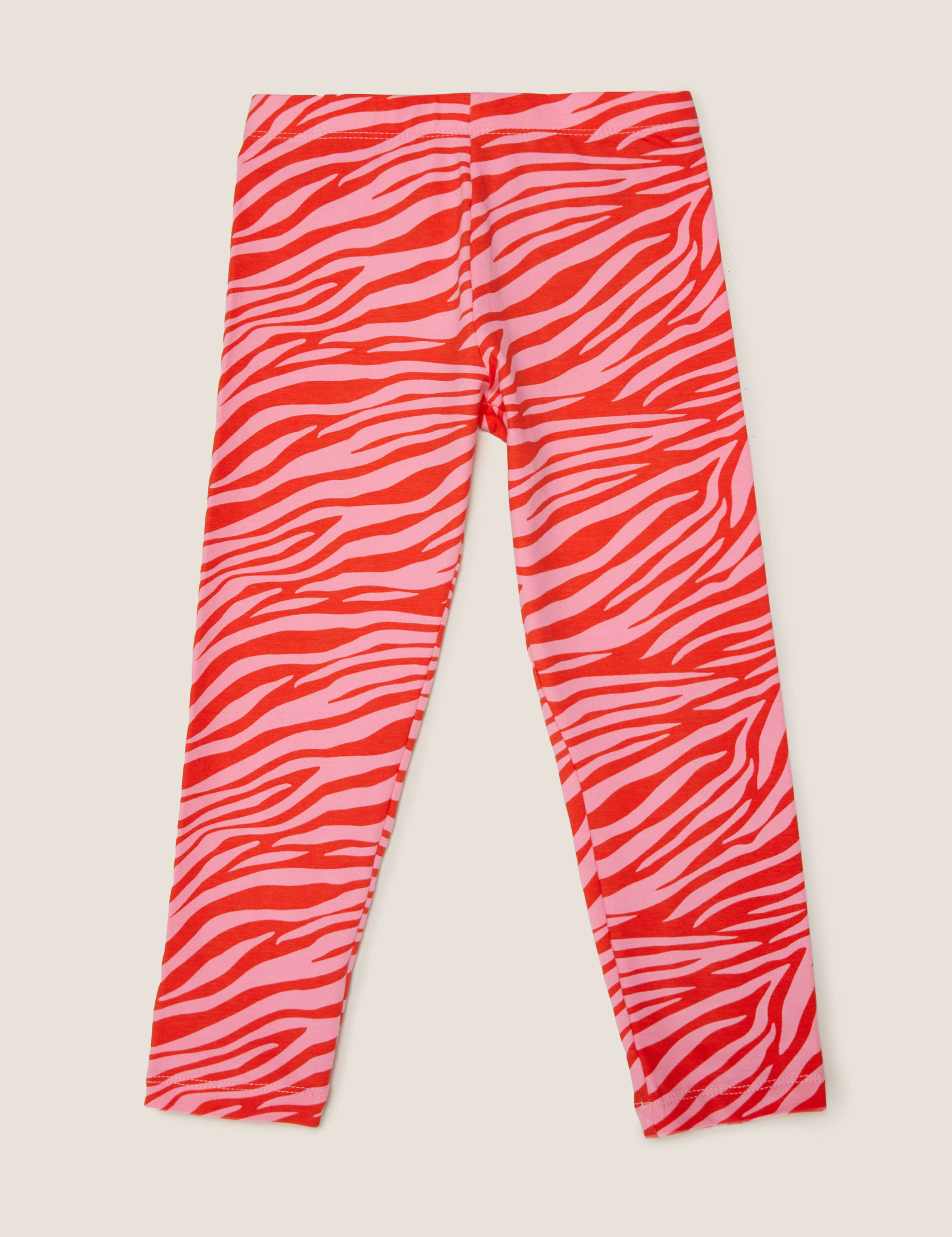 Cotton Zebra Print Leggings (2-7 Yrs) 2 of 5