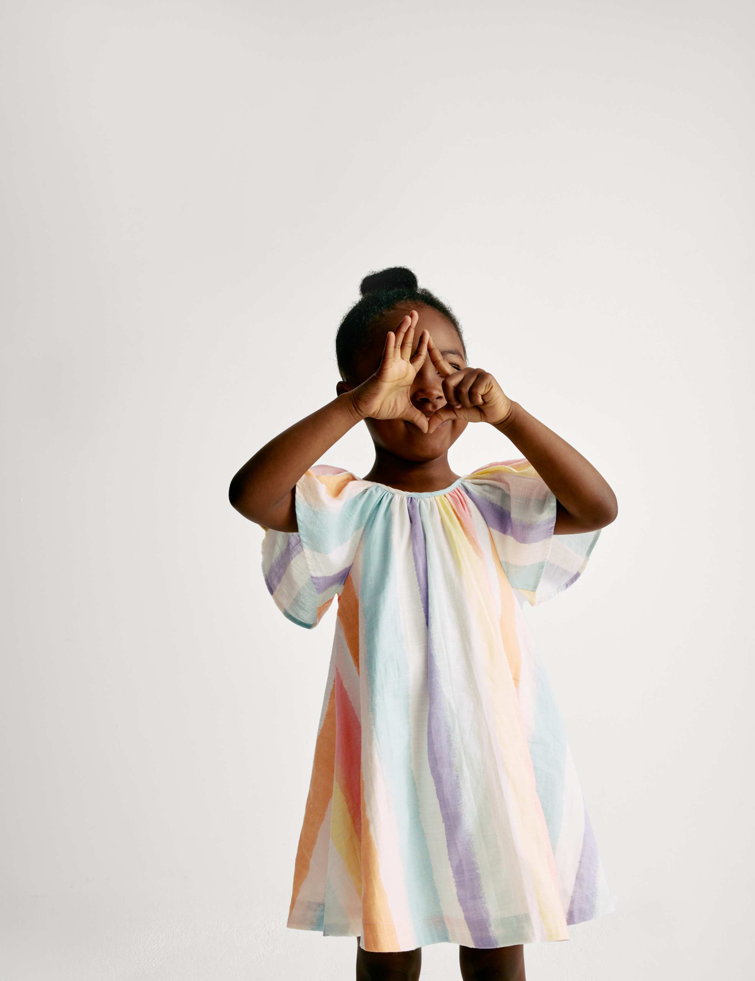 Pure Cotton Rainbow Dress (2-8 Yrs) 6 of 7