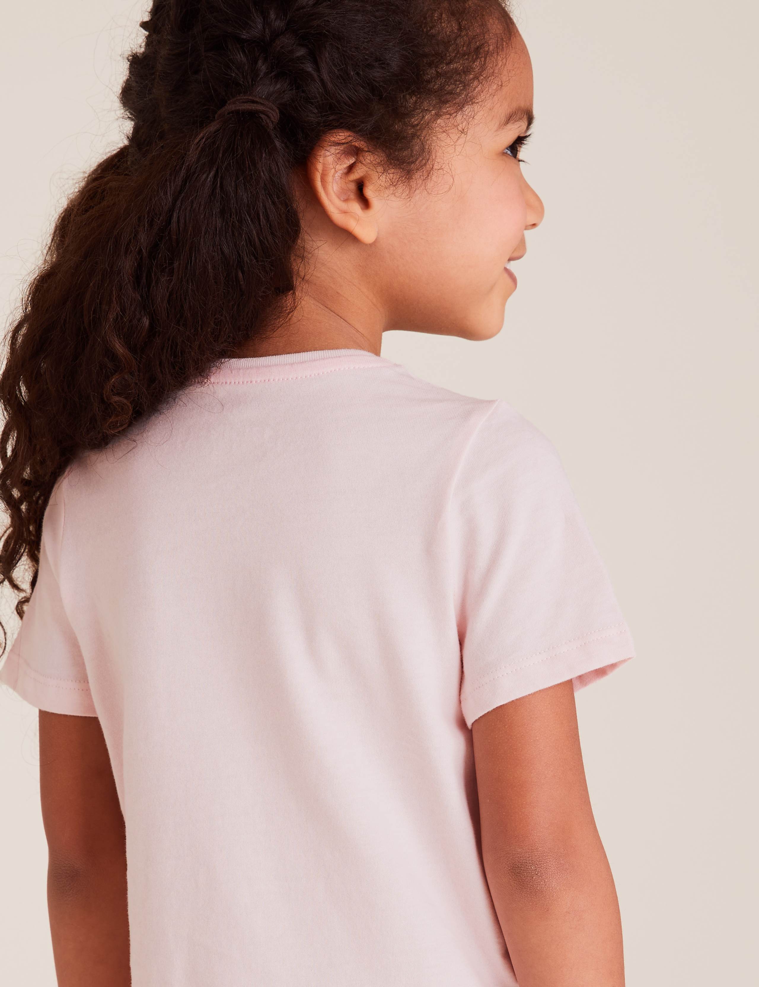 Pure Cotton Mer-Kitten Slogan T-Shirt (2-7 Yrs) 4 of 4