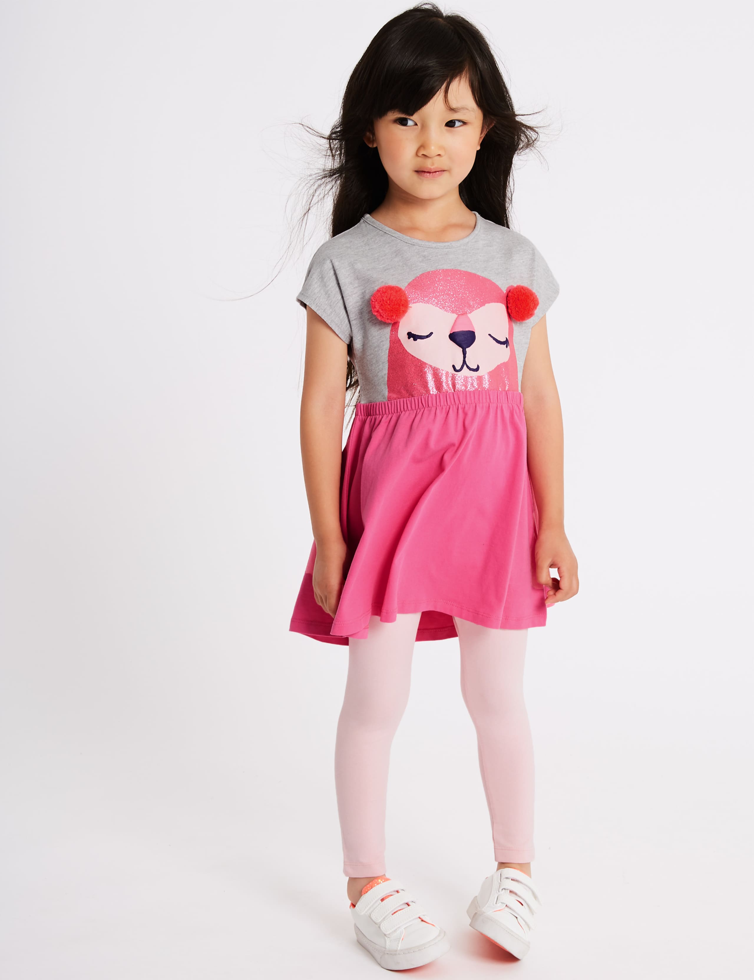 Cotton Rich Top & Bottom Outfit (3 Months - 7 Years) 1 of 5