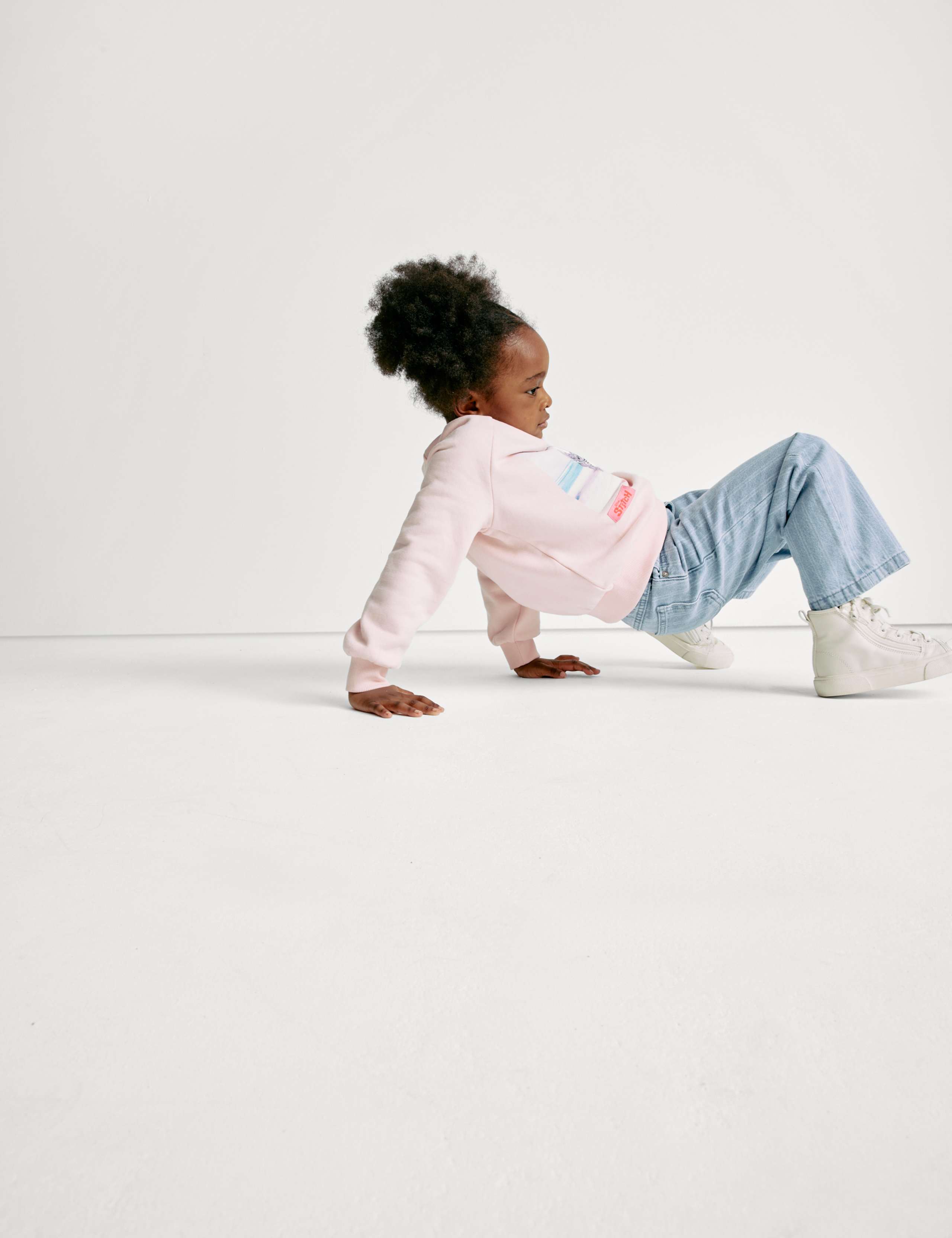 Wide Leg Denim Striped Jeans (2-16 Yrs) 6 of 7