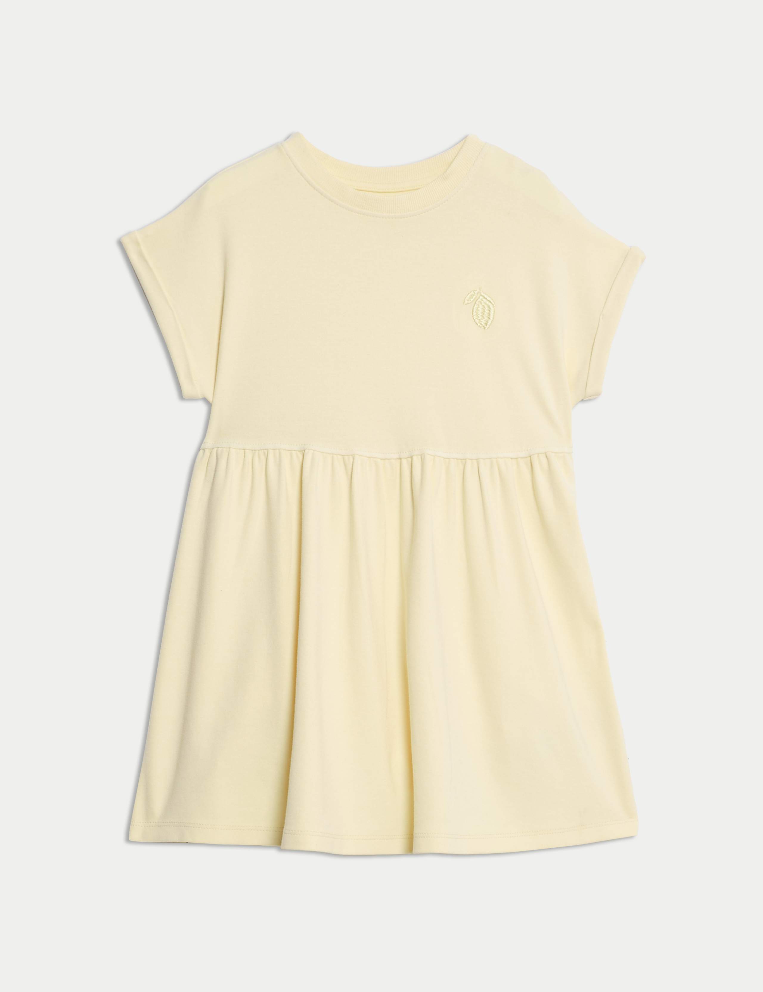 Cotton Rich Jersey Dress (2-8 Yrs) 2 of 4