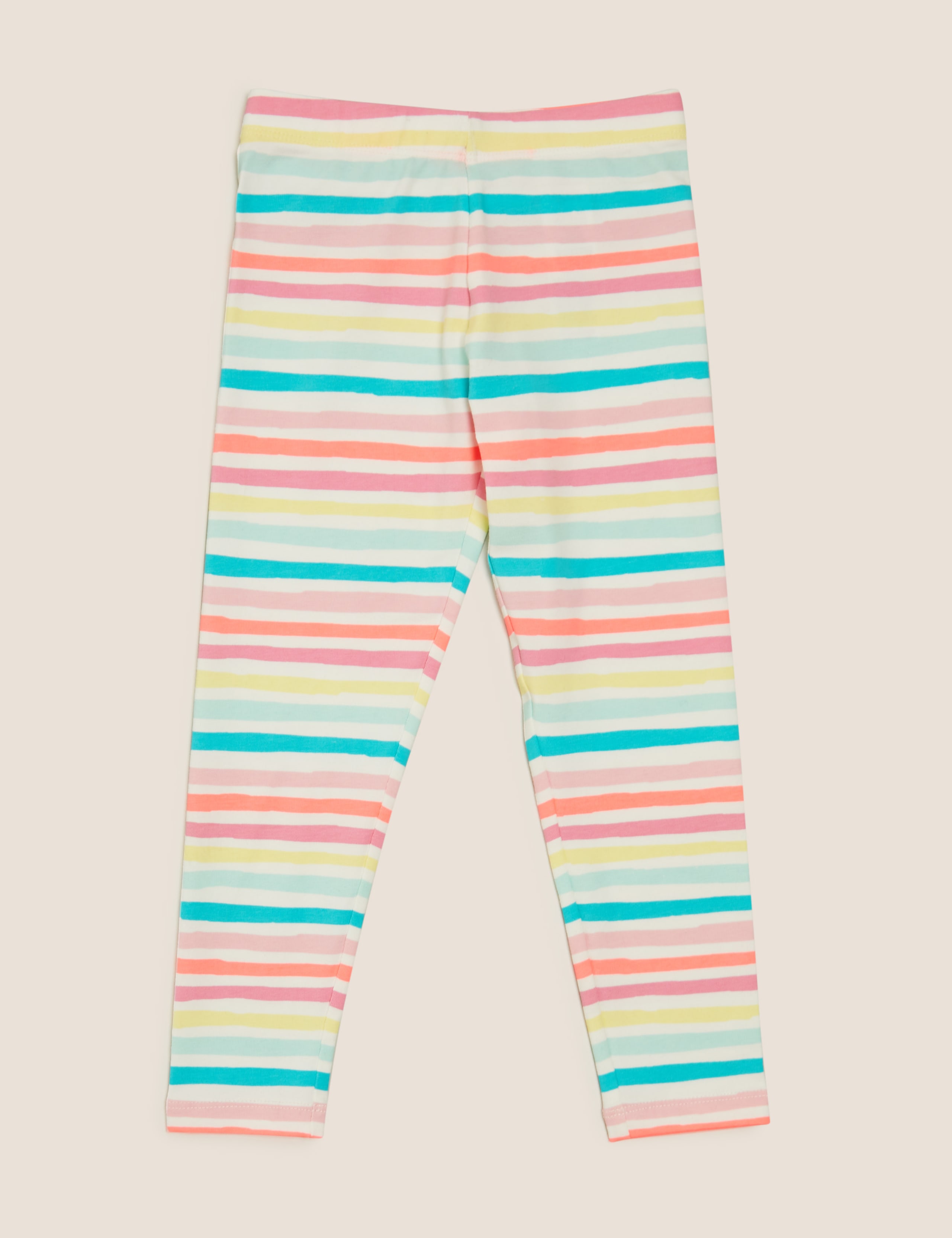Cotton Striped Leggings (2-7 Yrs) 2 of 5