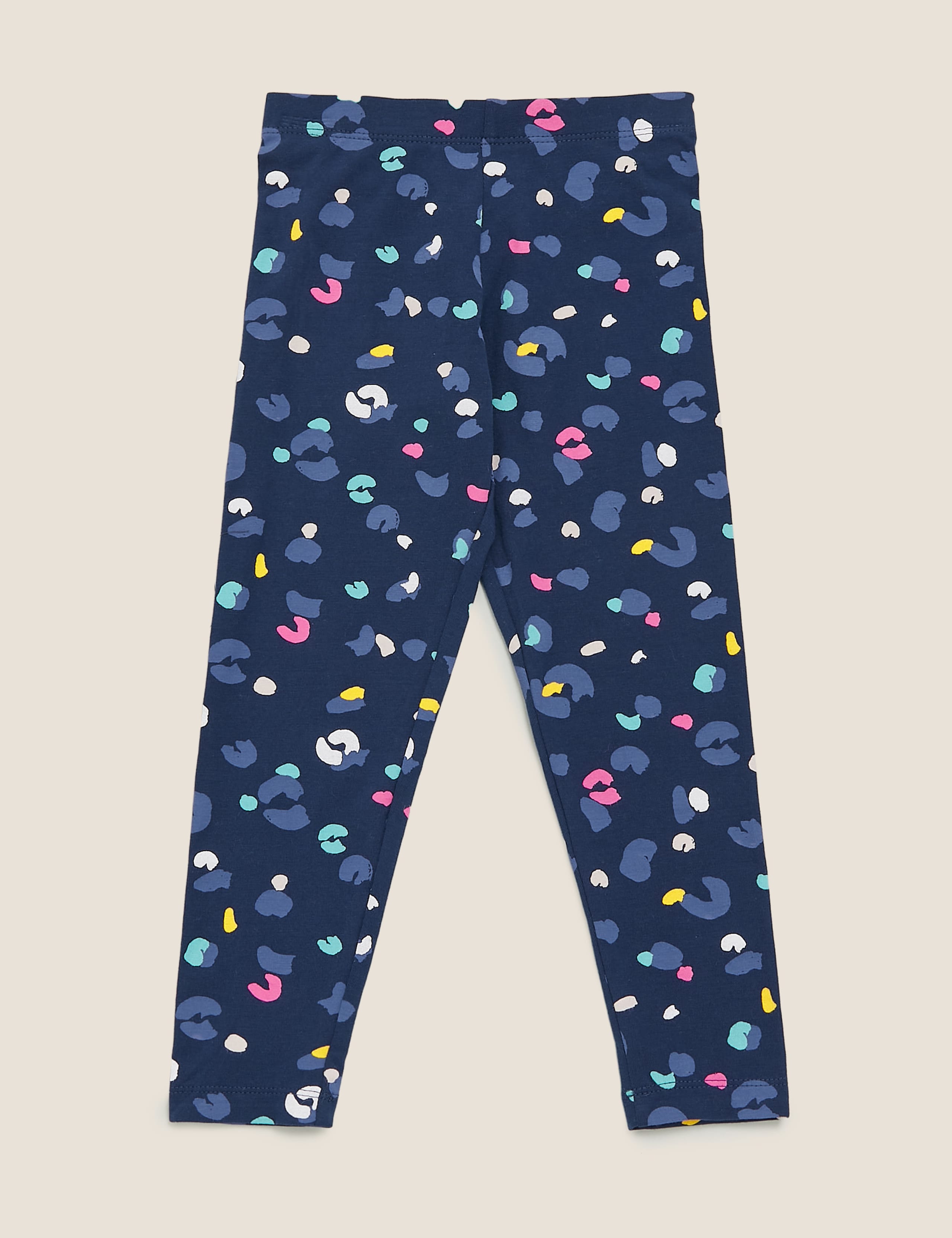 Cotton Leopard Print Leggings (2-7 Yrs) 2 of 5