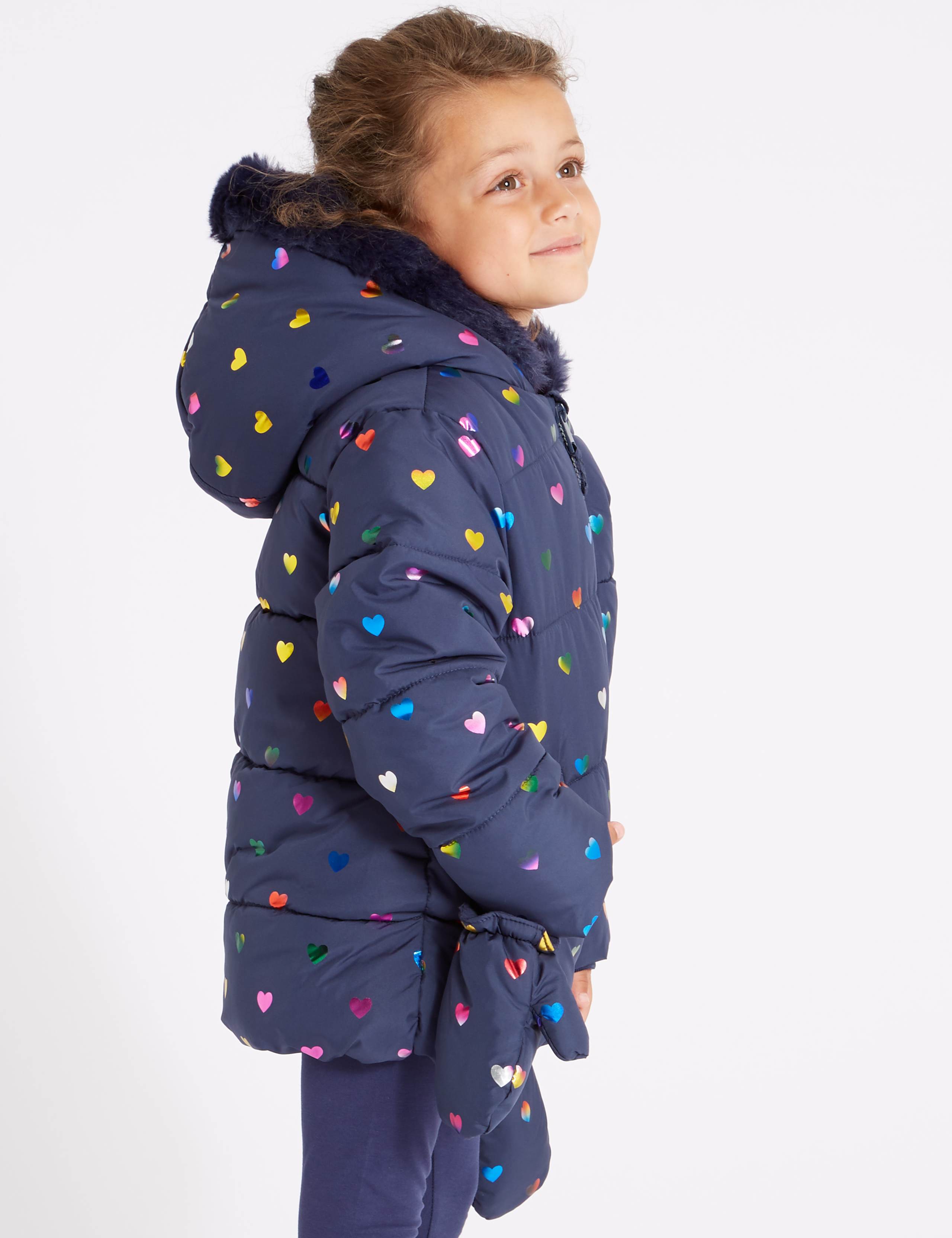 All Over Heart Coat ( 3 Months - 7 Years ) 3 of 6