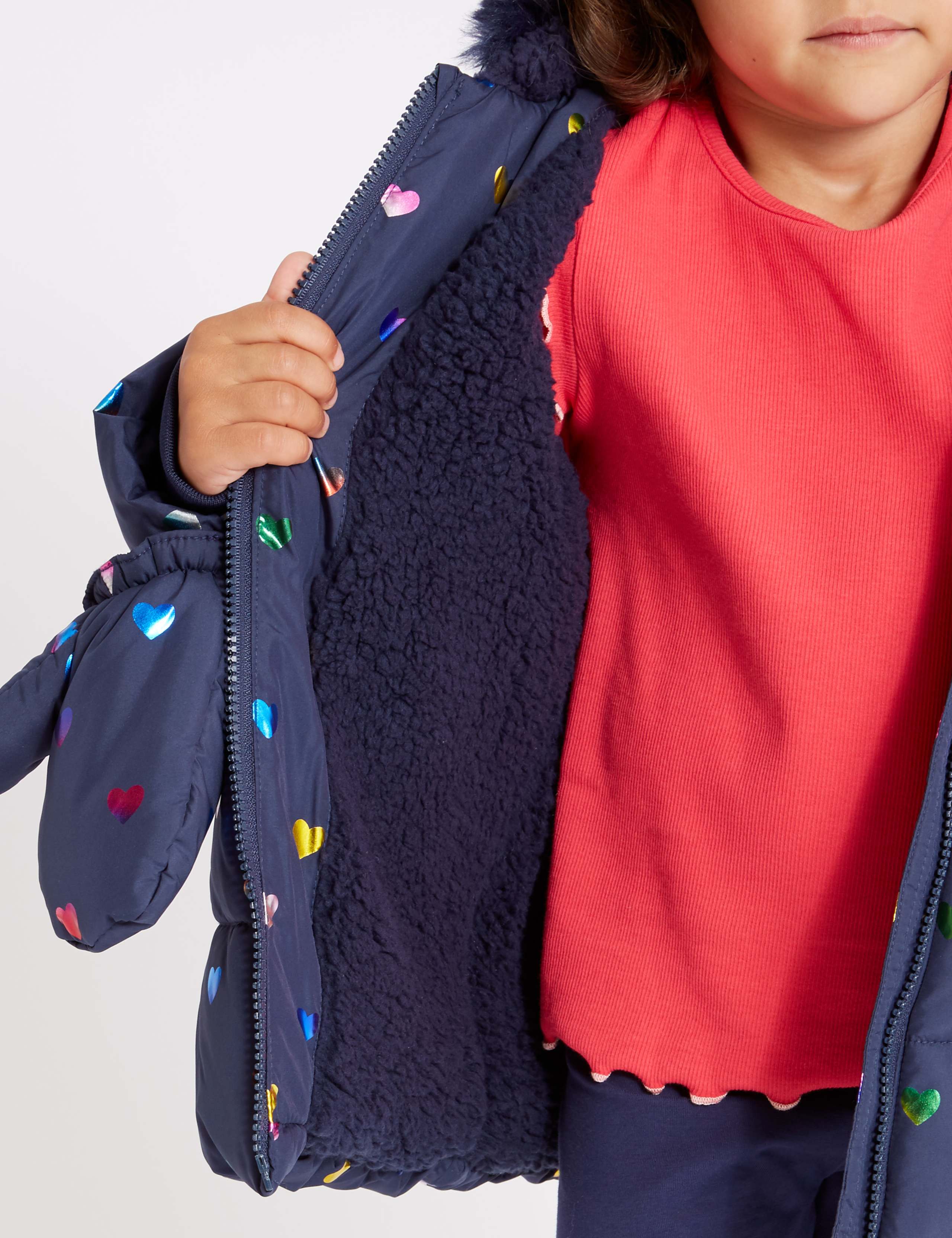 All Over Heart Coat ( 3 Months - 7 Years ) 4 of 6