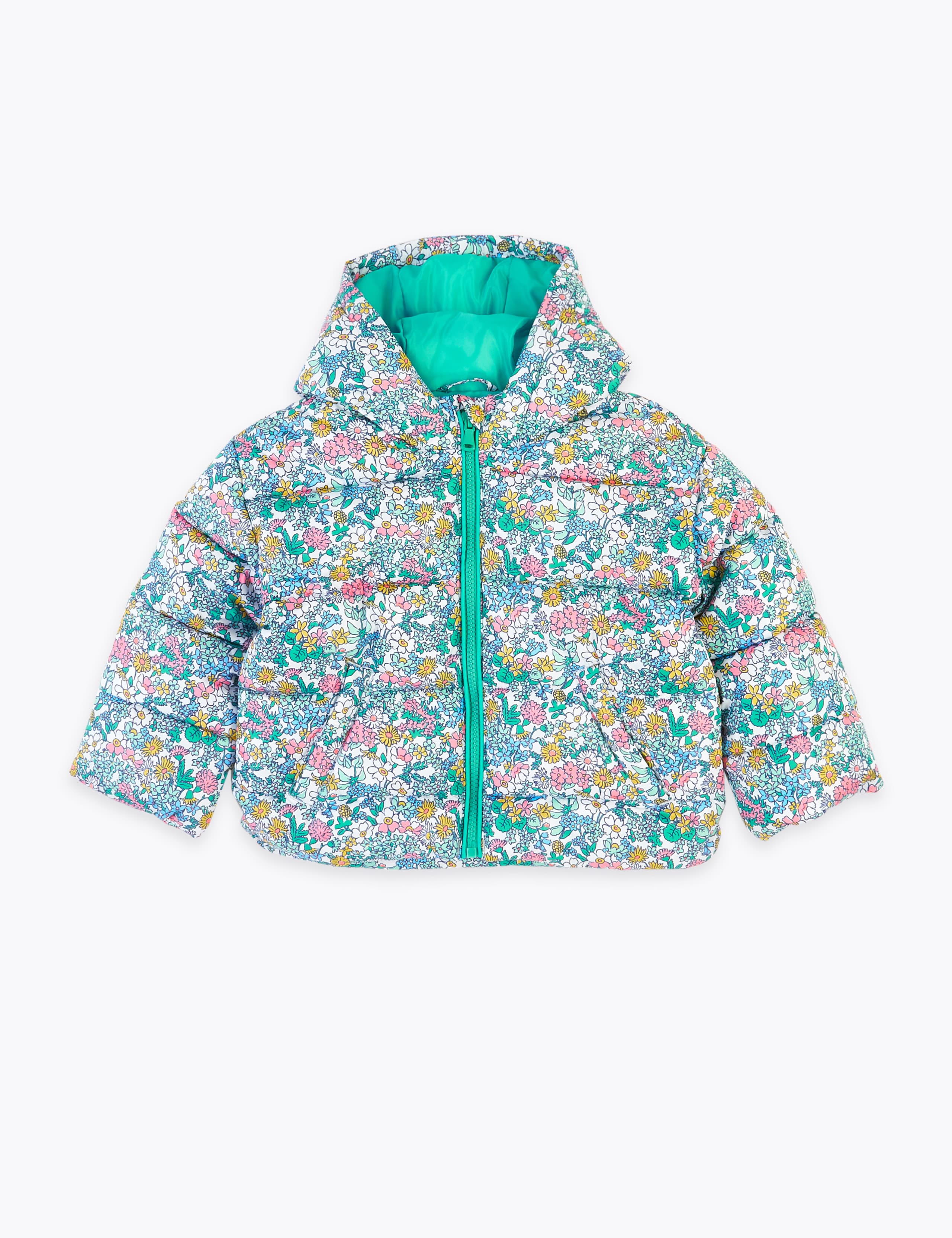Lightweight Floral Padded Coat (2-7 Years) 2 of 5