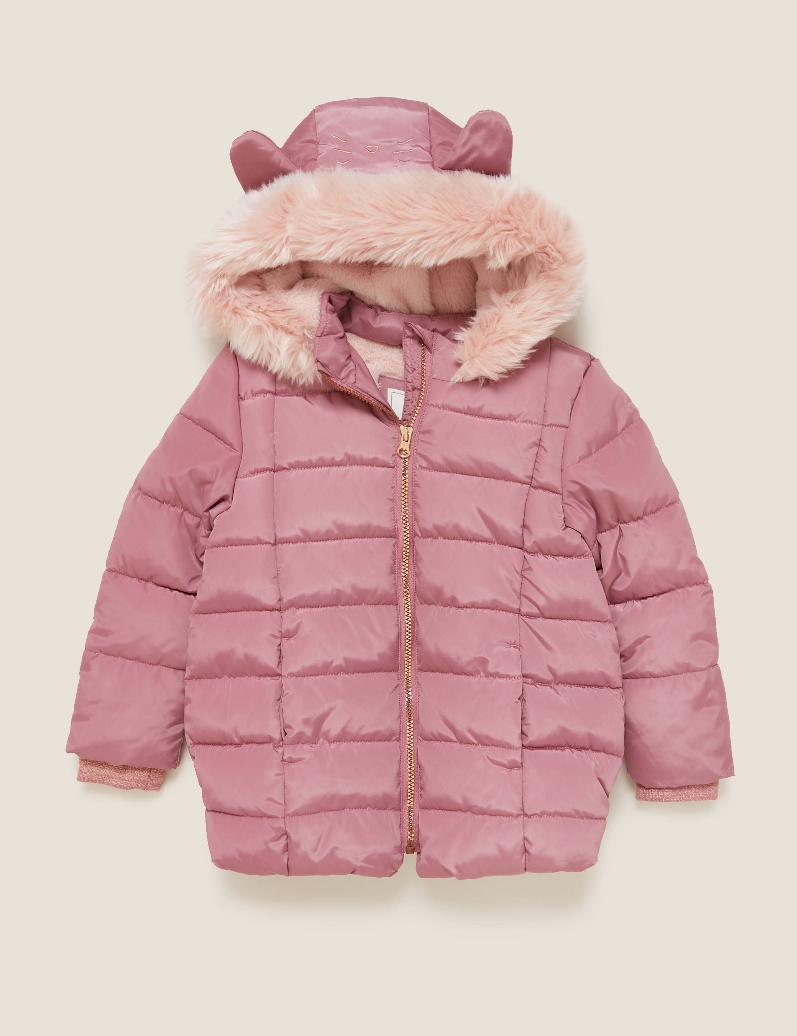Stormwear™ Padded Kitten Ear Coat (2-7 Yrs) 2 of 5
