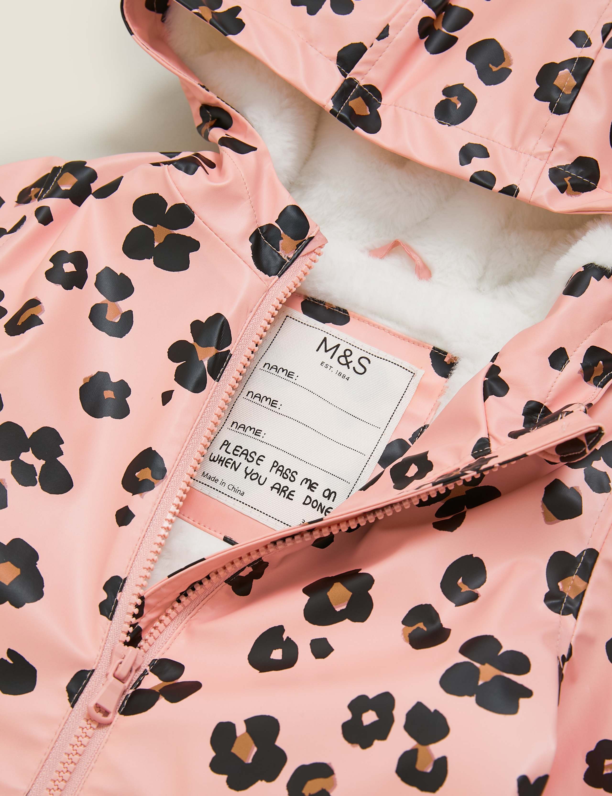 Stormwear™ Animal Print Fisherman Coat (2-7 Yrs) 6 of 6