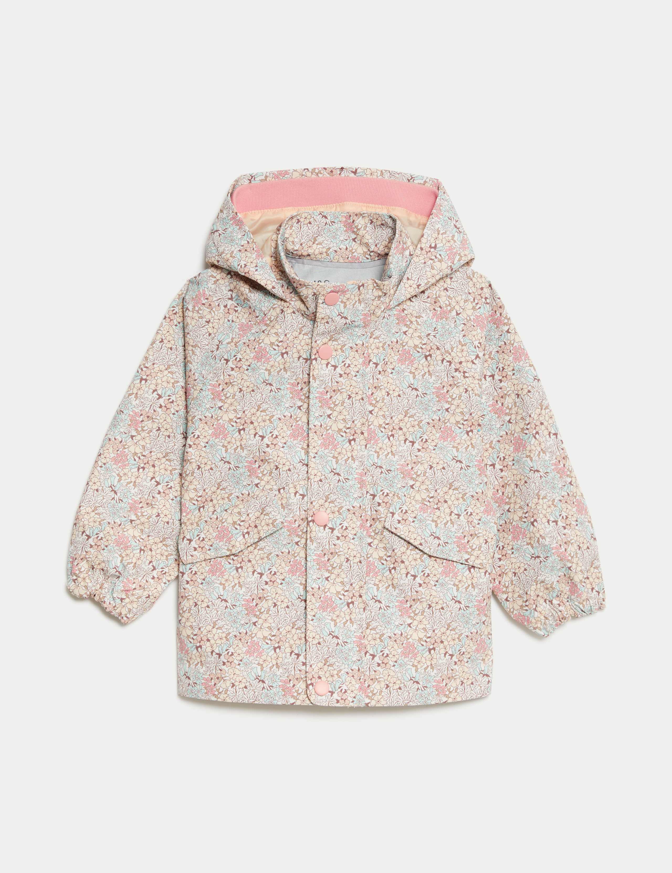 Stormwear™ Ditsy Floral Hooded Jacket (2-8 Yrs) 2 of 8