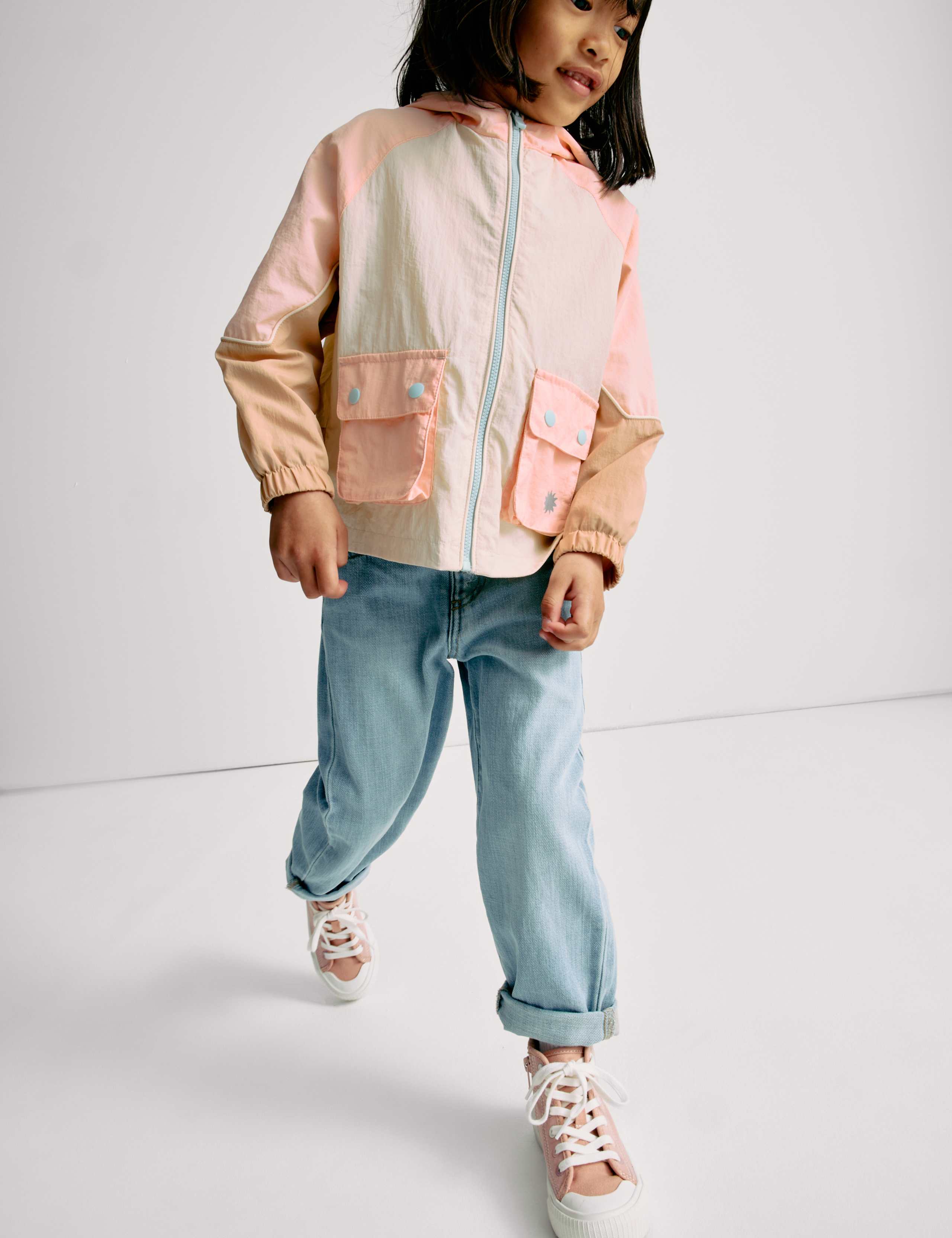 Colour Block Fisherman Coat (2-8 Yrs) 4 of 8